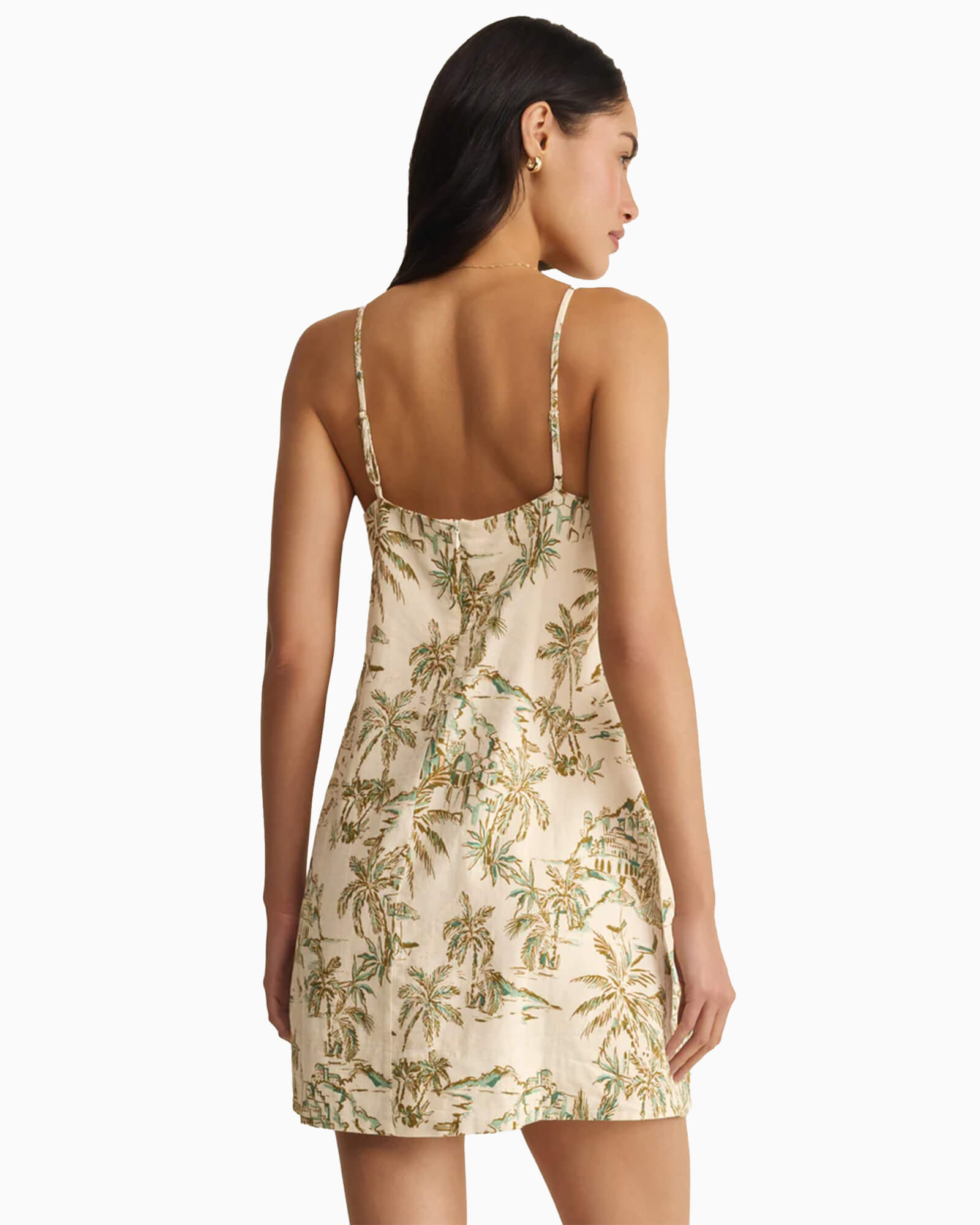 Maude Tiki Tide Mini Dress