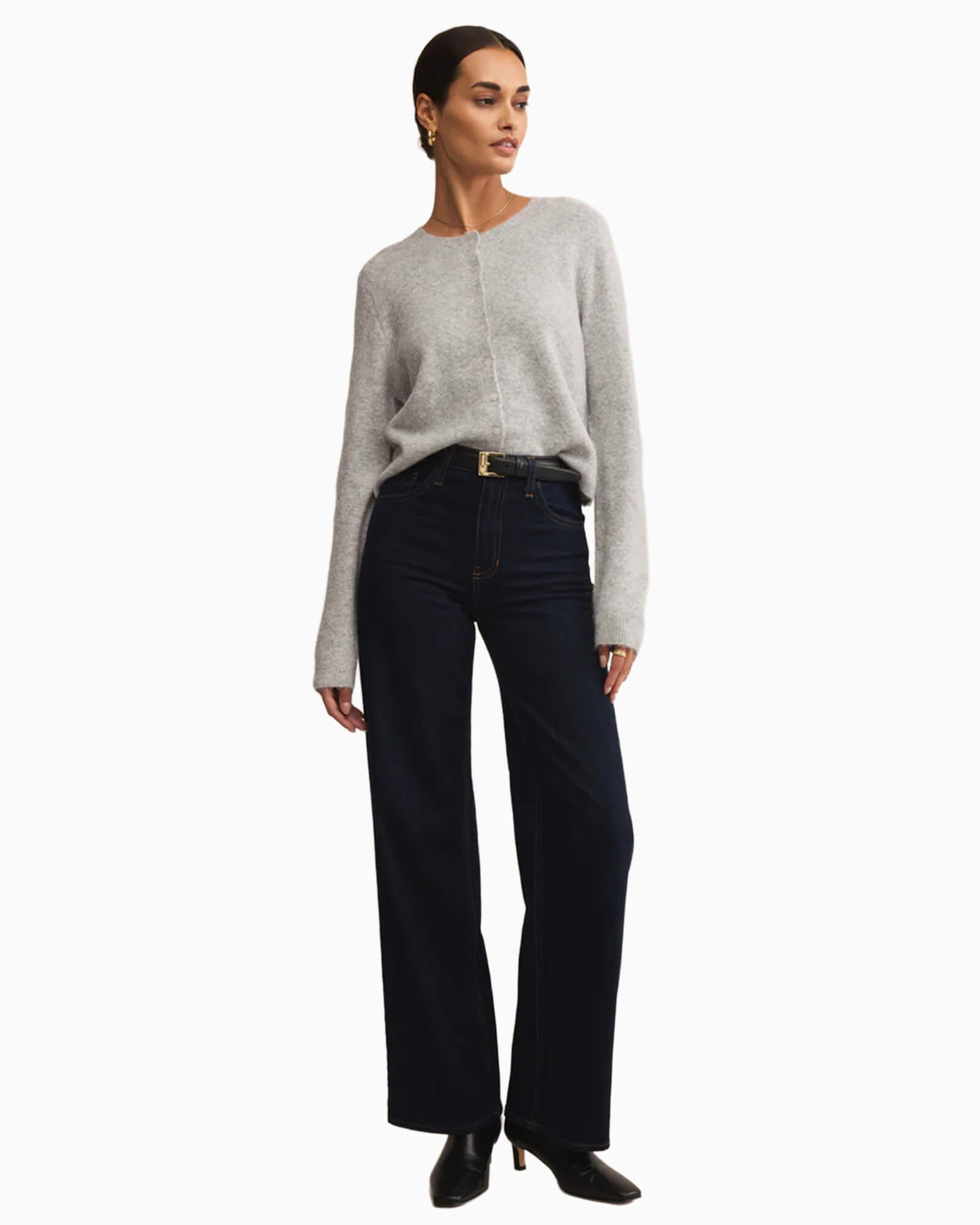 Medina Cozy Cardigan Gray