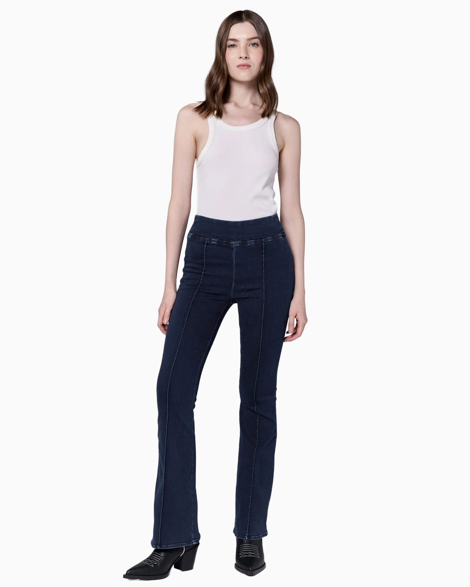 Mindy Flare Pant Moon Rise