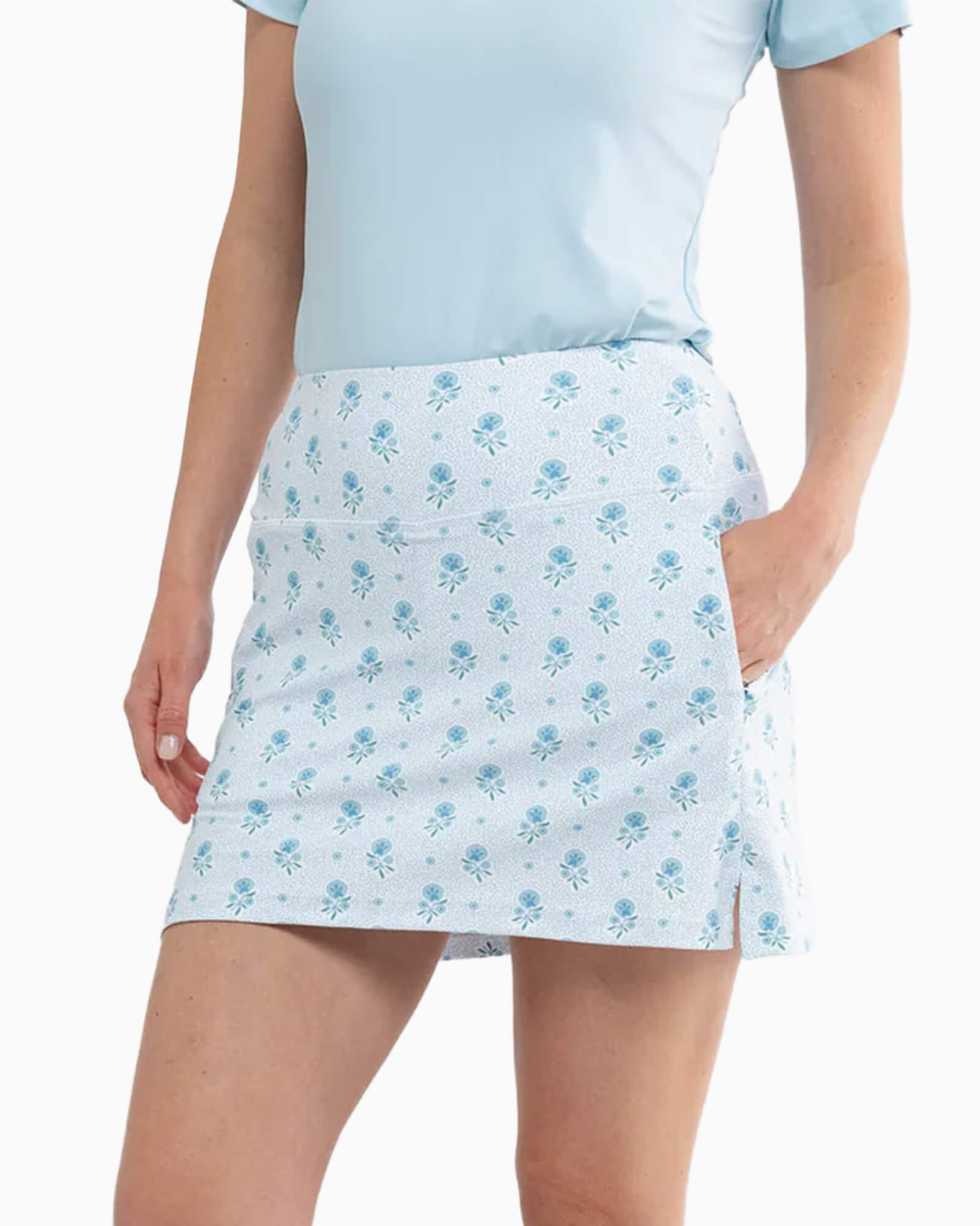 Parker Skort Blue Dot Floral