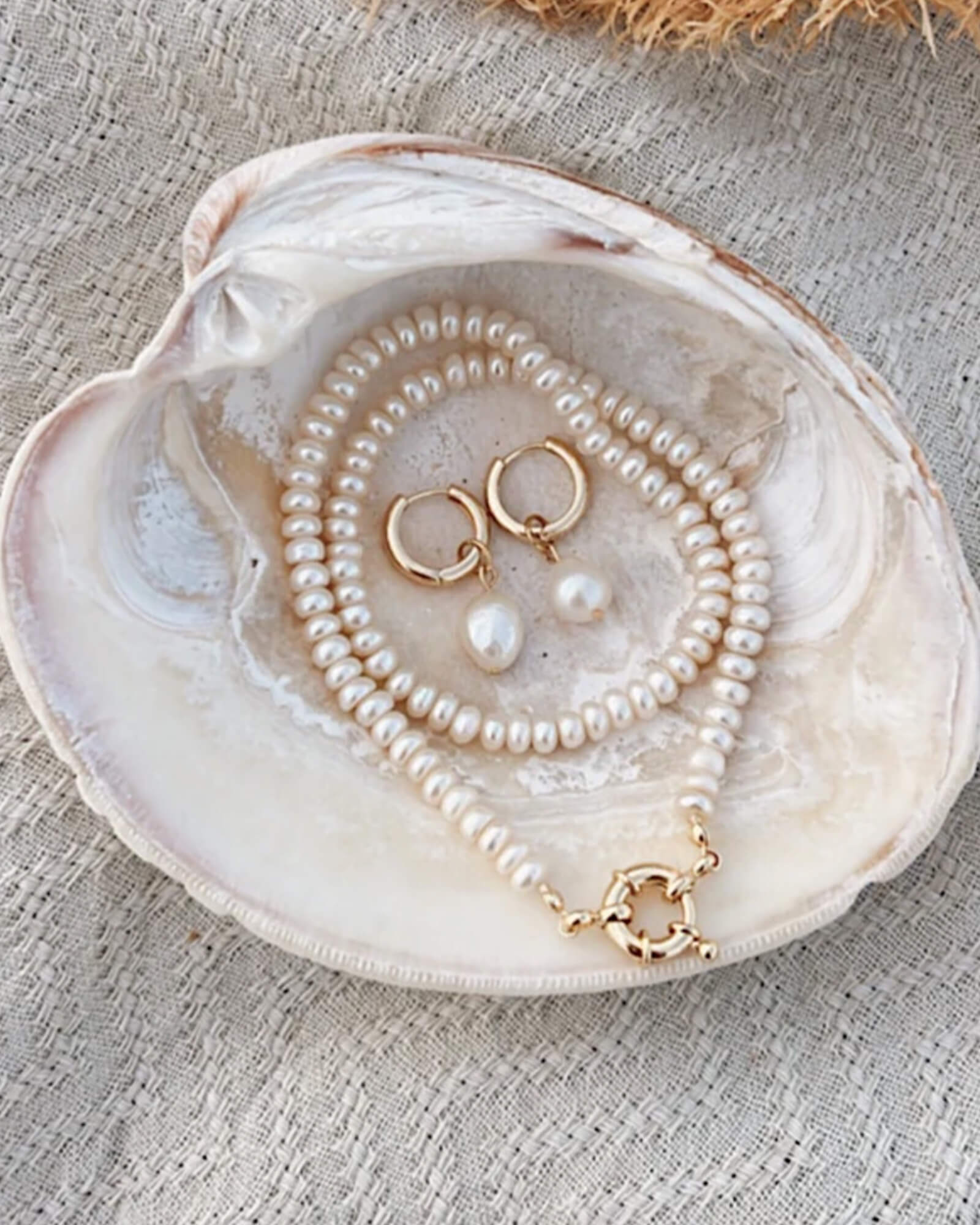 pearl klapprad Isla Pearl Necklace