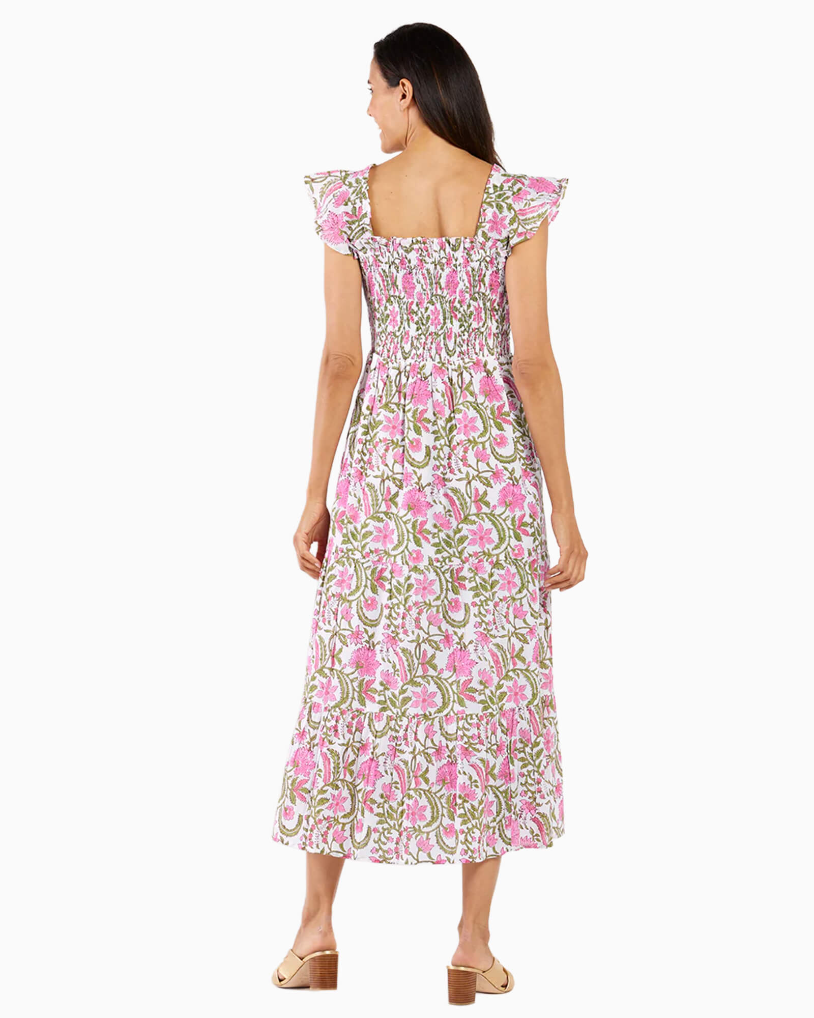 Peony Dress Cotton Voile