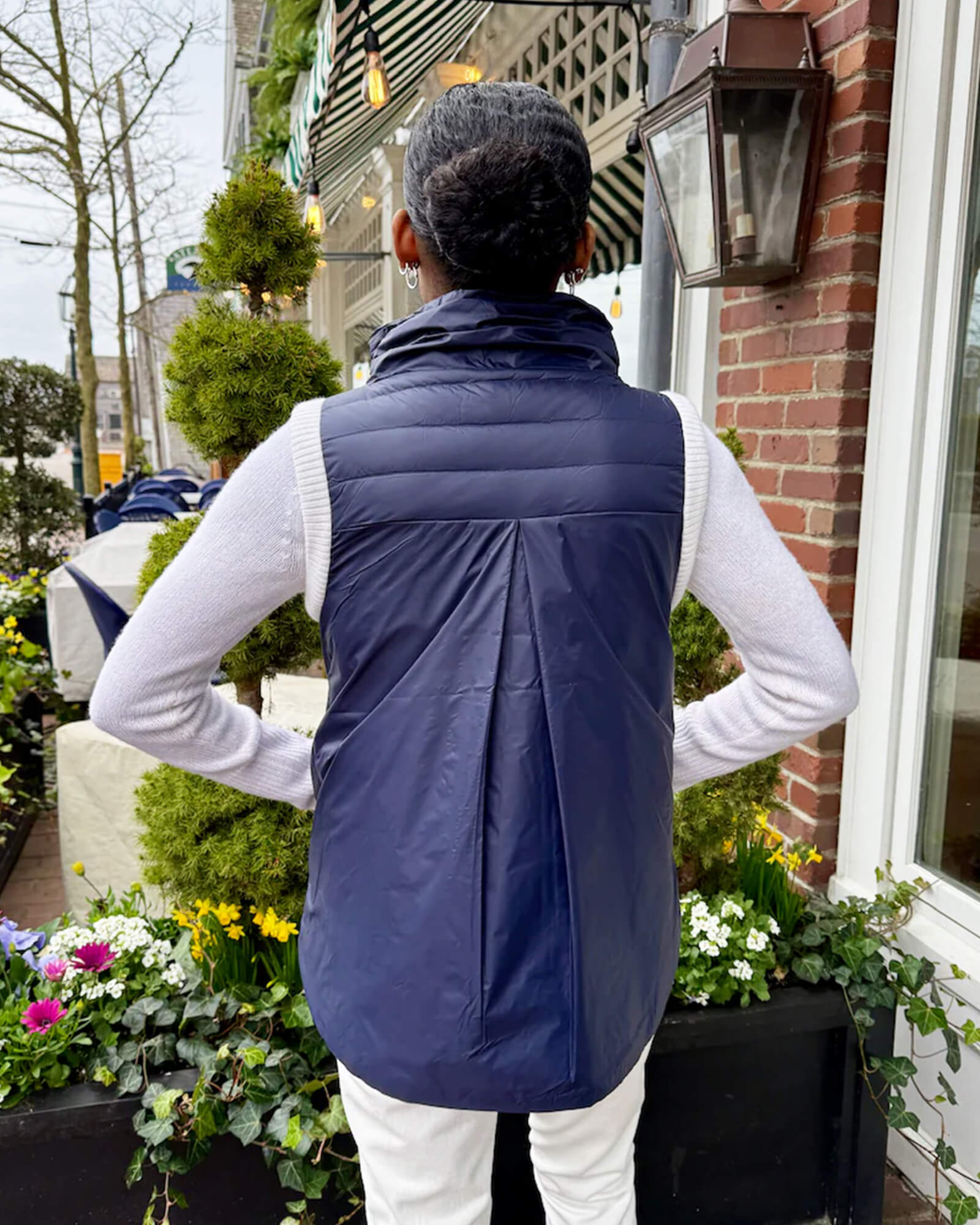 Wynn Gilt Vest Navy