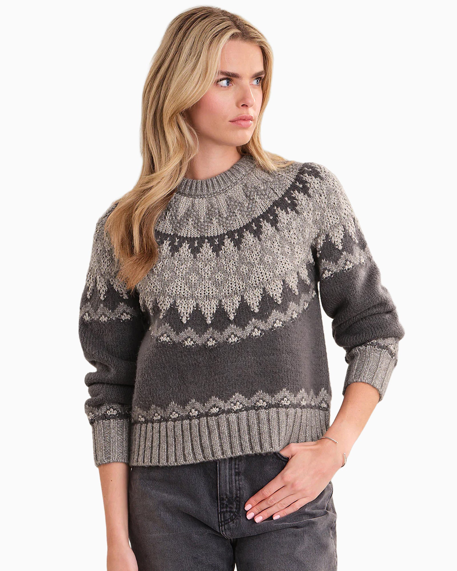 Indie Fair Isle Raglan Pullover