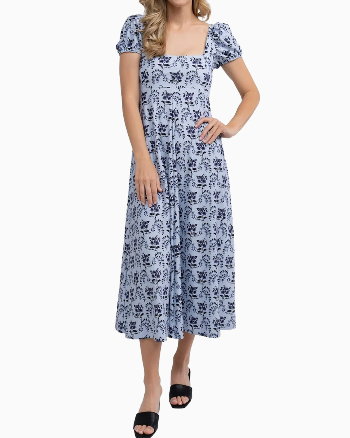 Rosalie Dress Cornflower Parlour
