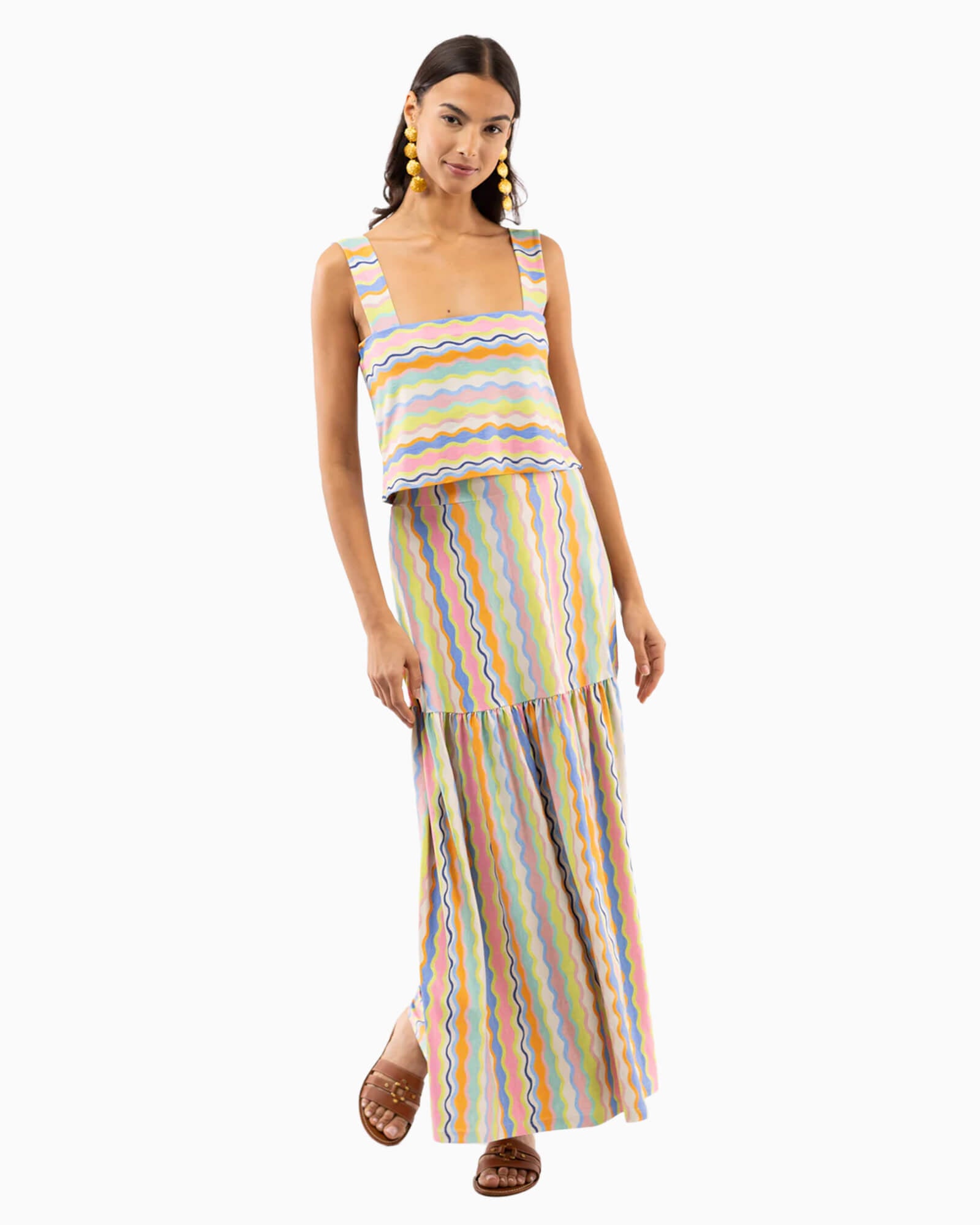 The Shelly Crop Top Summer Spritz
