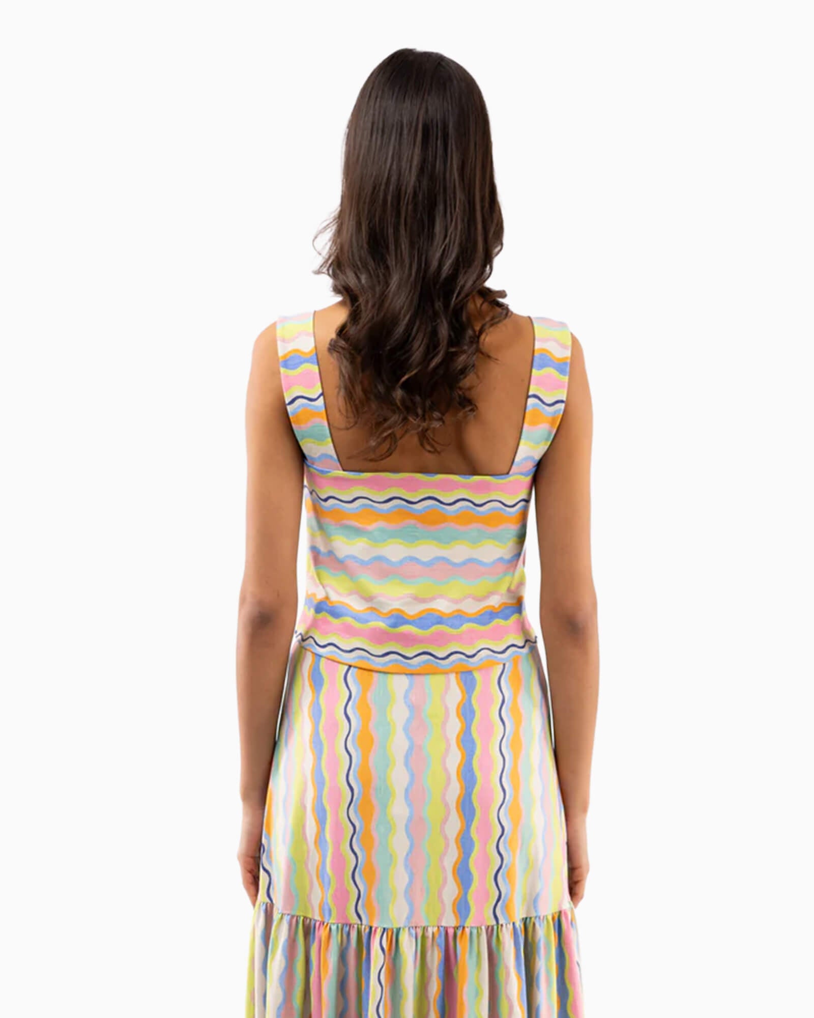 The Shelly Crop Top Summer Spritz