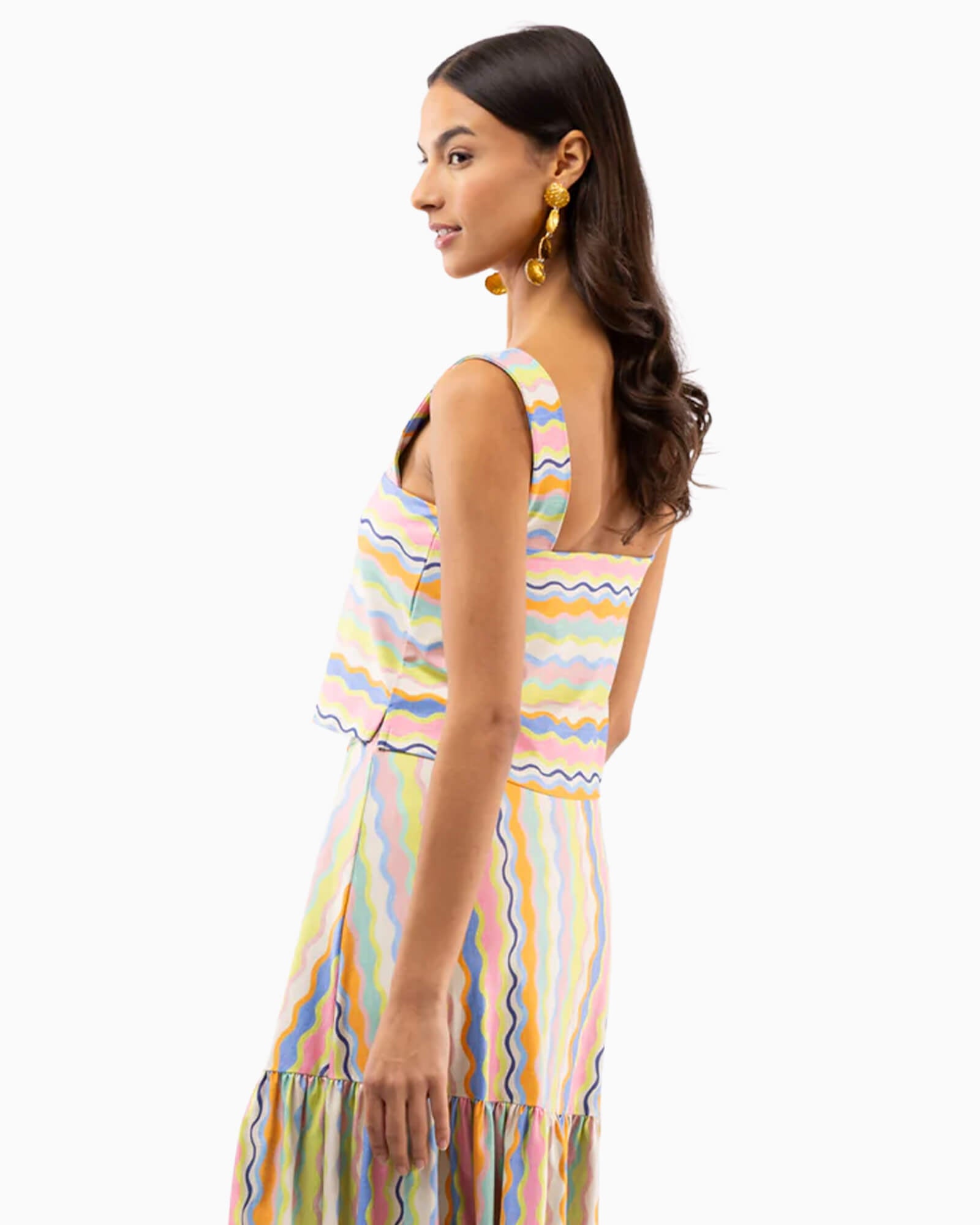 The Shelly Crop Top Summer Spritz