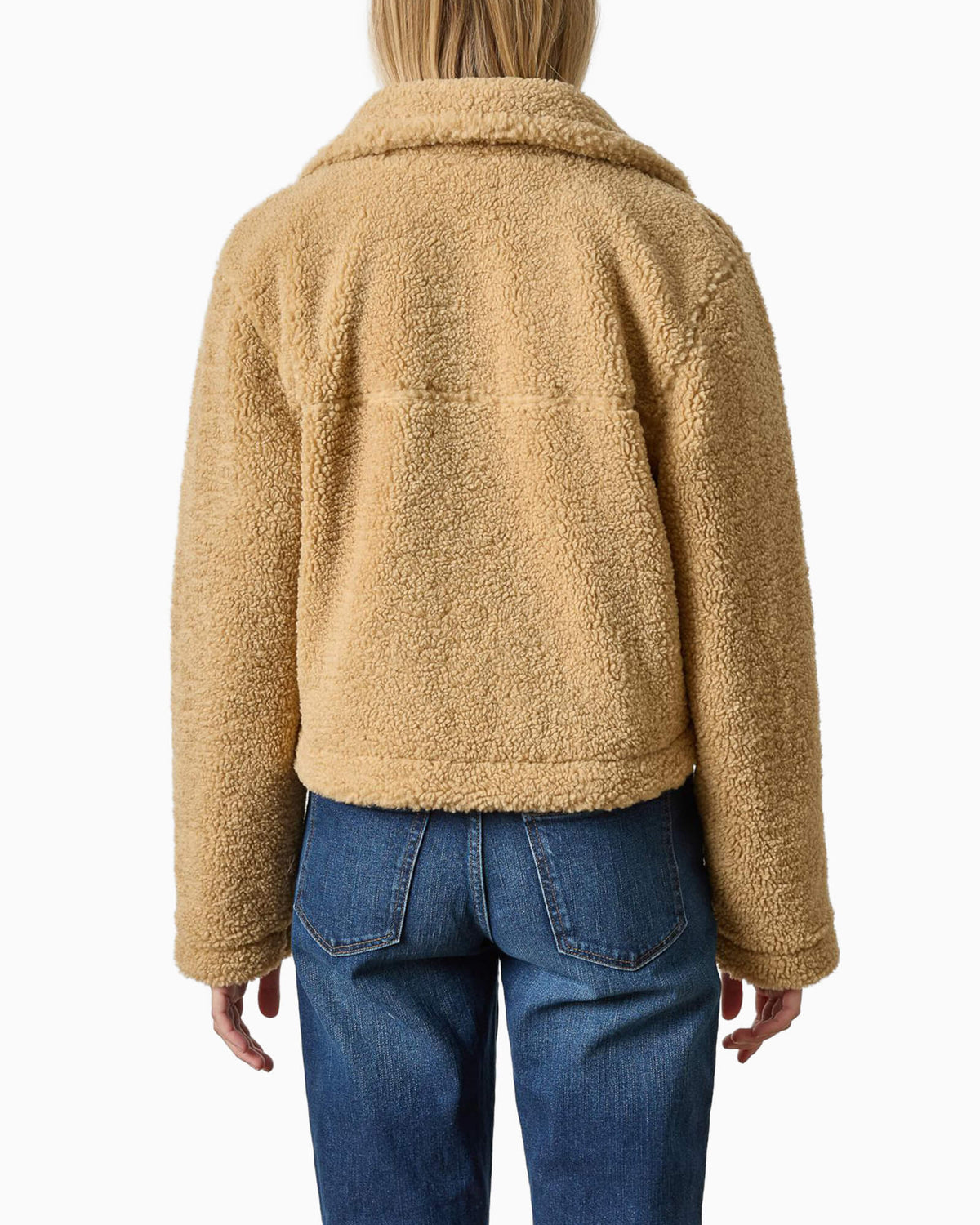 Sherpa Collared Jacket Sable