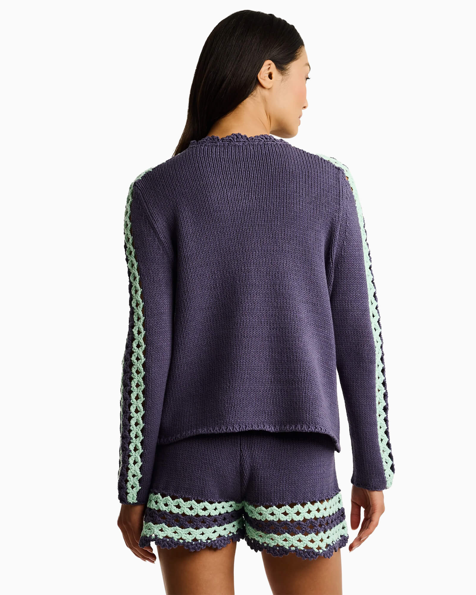 Shore Club Short - Purple Poppy