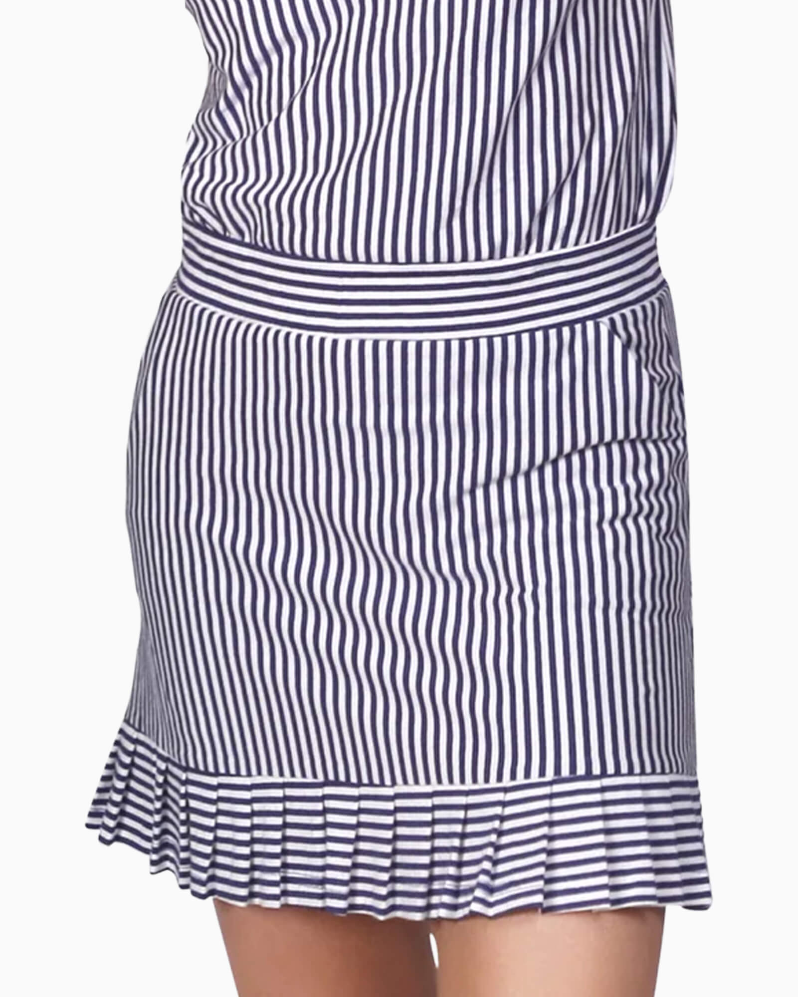 Mickey Skort Navy Stripe