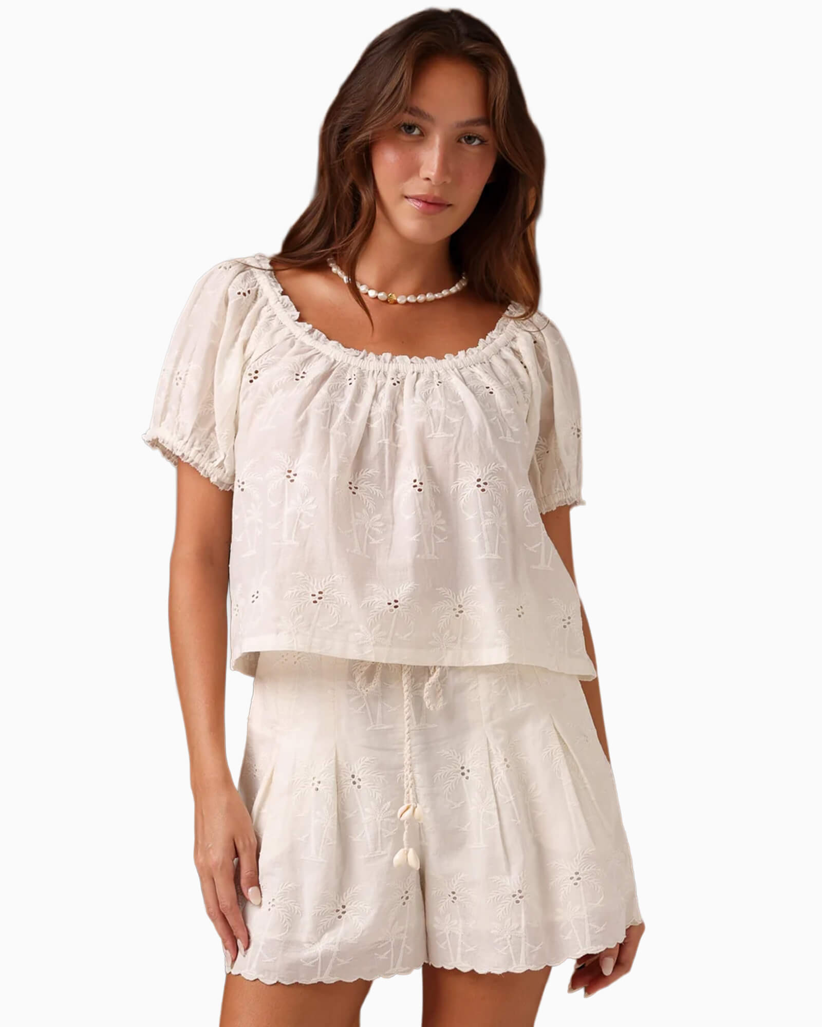Skylar Eyelet Blouse