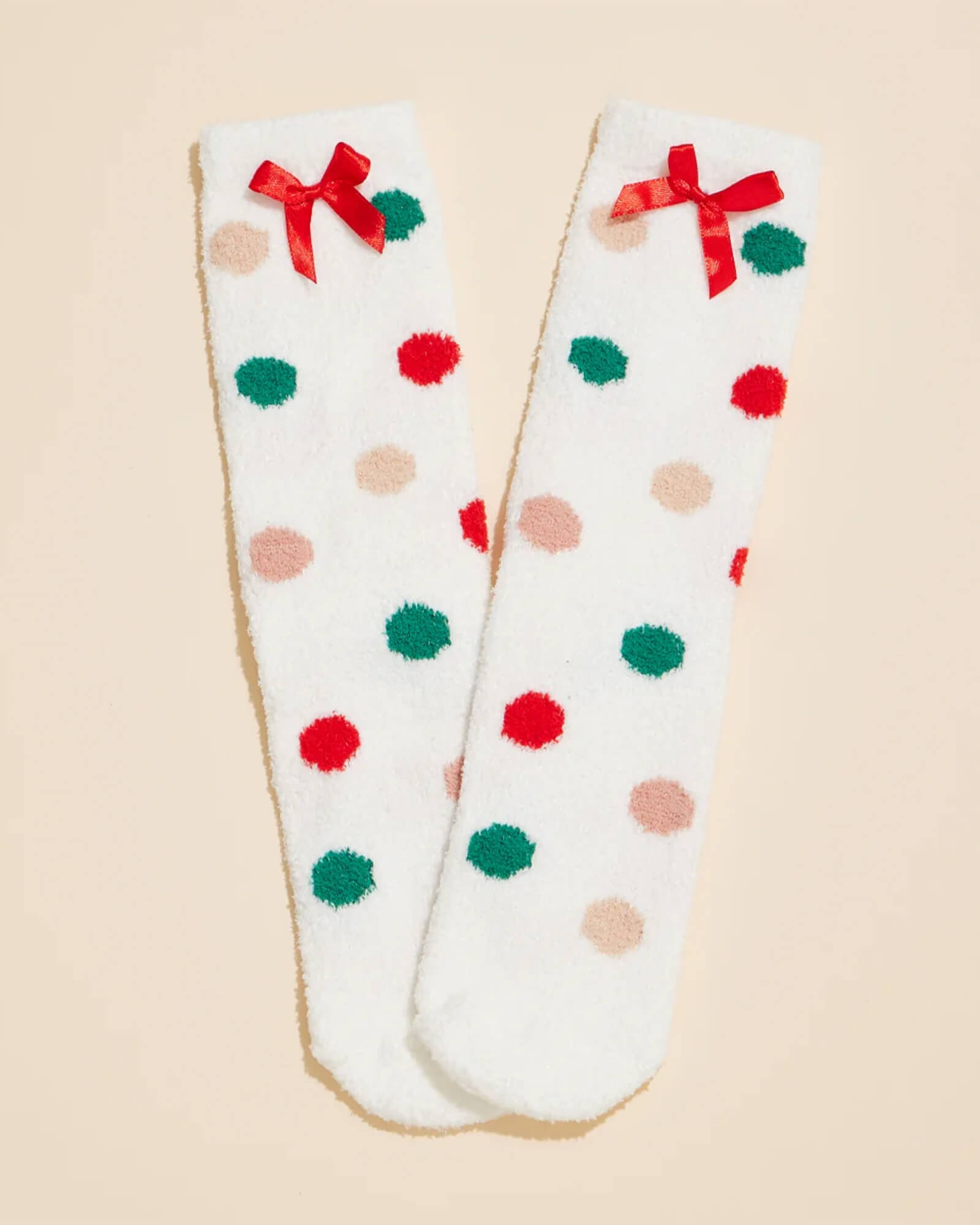 Christmas Fuzzy Socks (Pack of 4)
