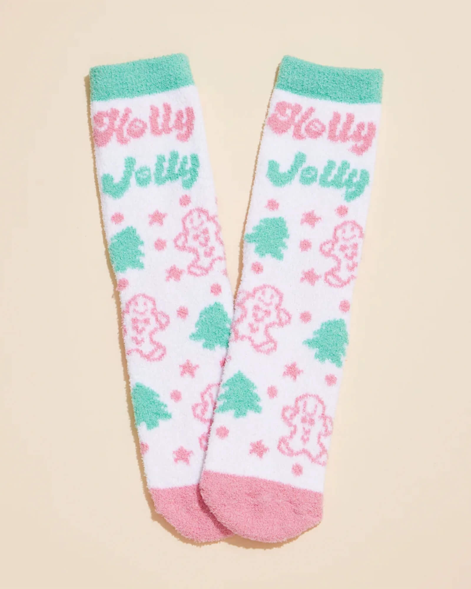 Christmas Fuzzy Socks (Pack of 4)