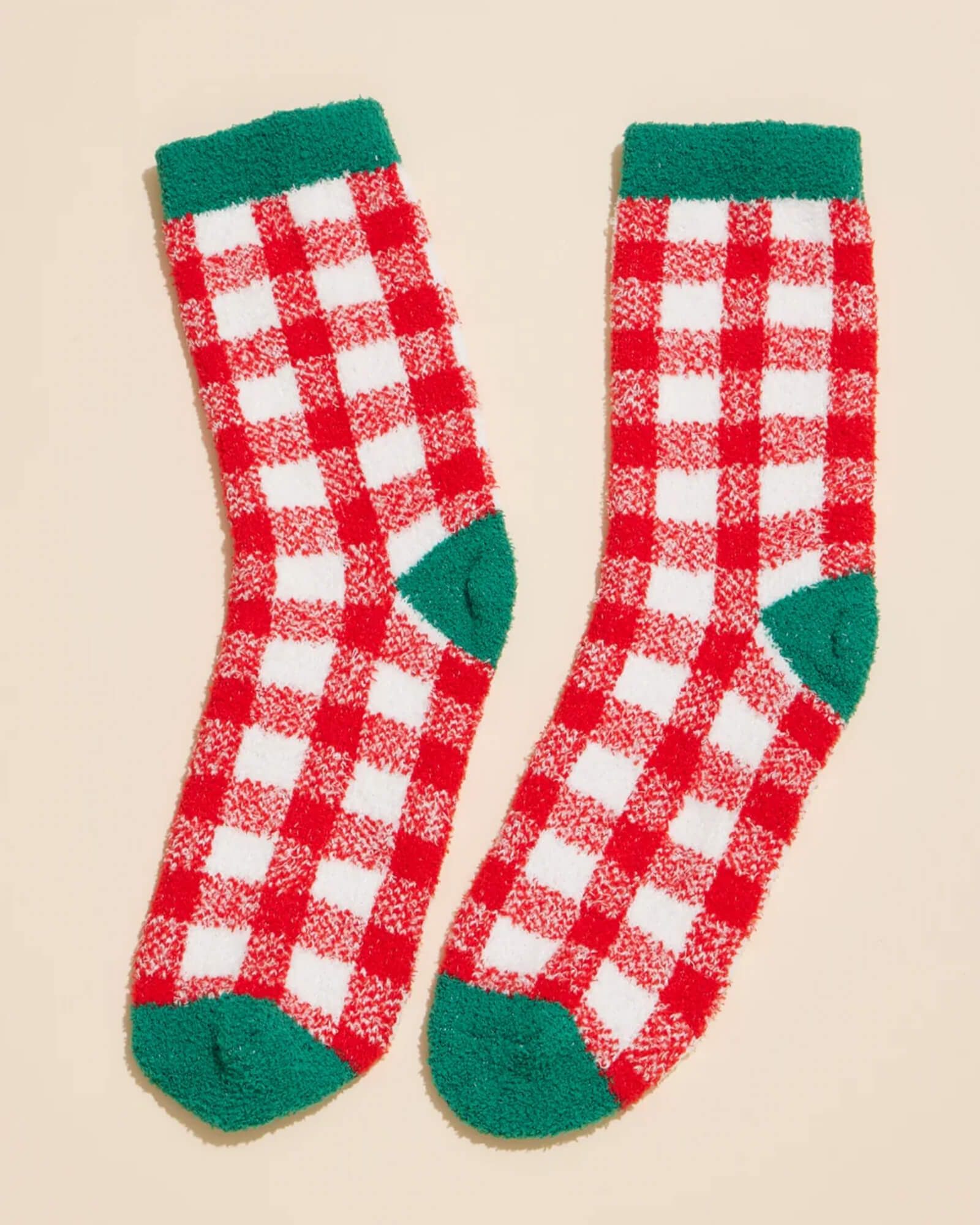 Christmas Fuzzy Socks (Pack of 4)