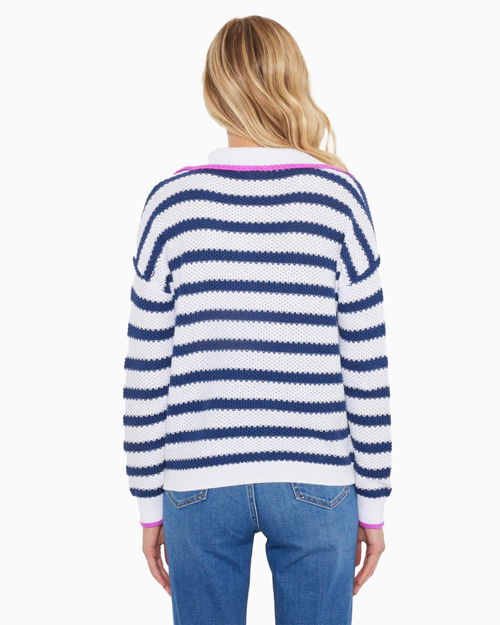 Stripescape Sweater Navy