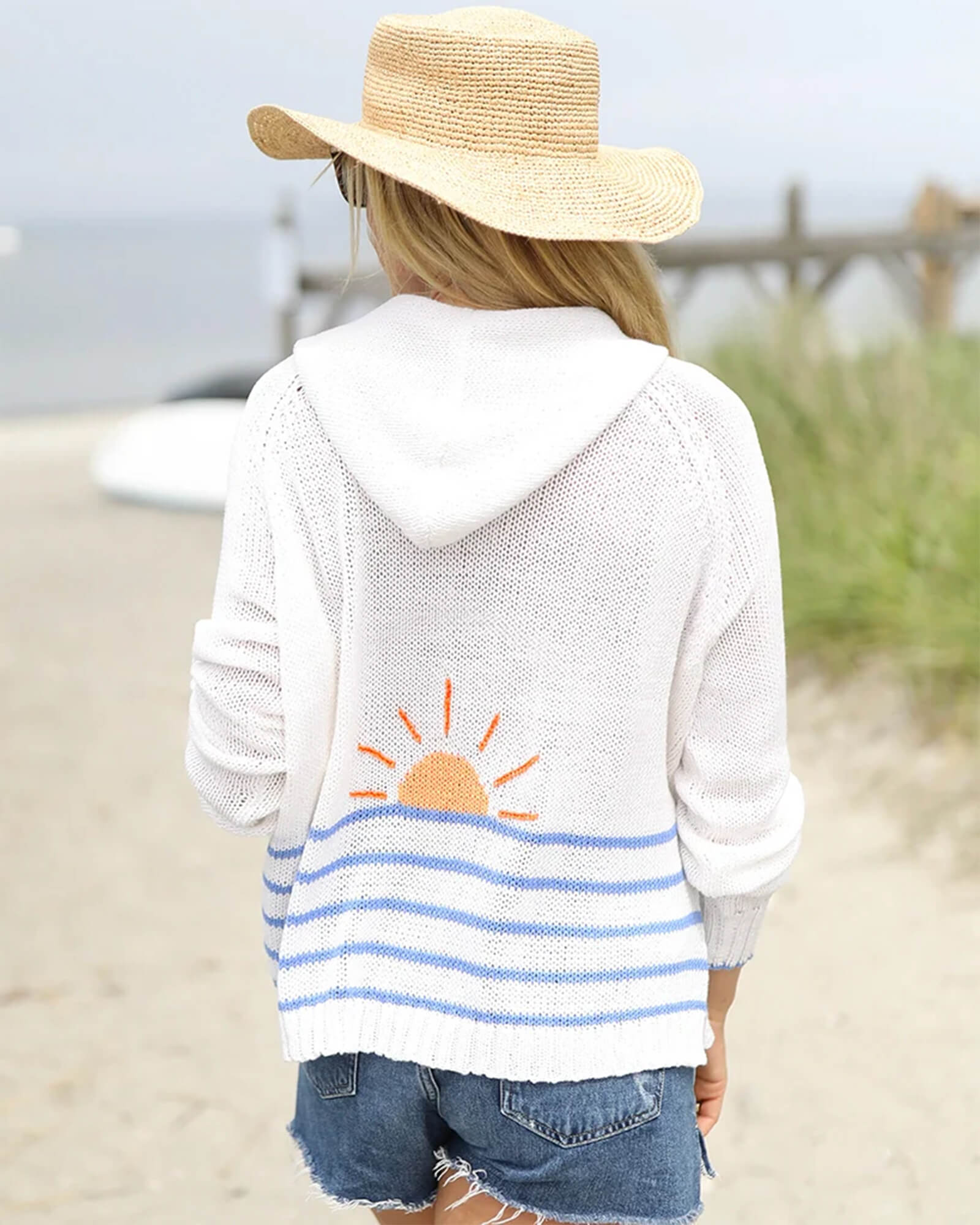 Sunrise Zip Hoodie Cotton