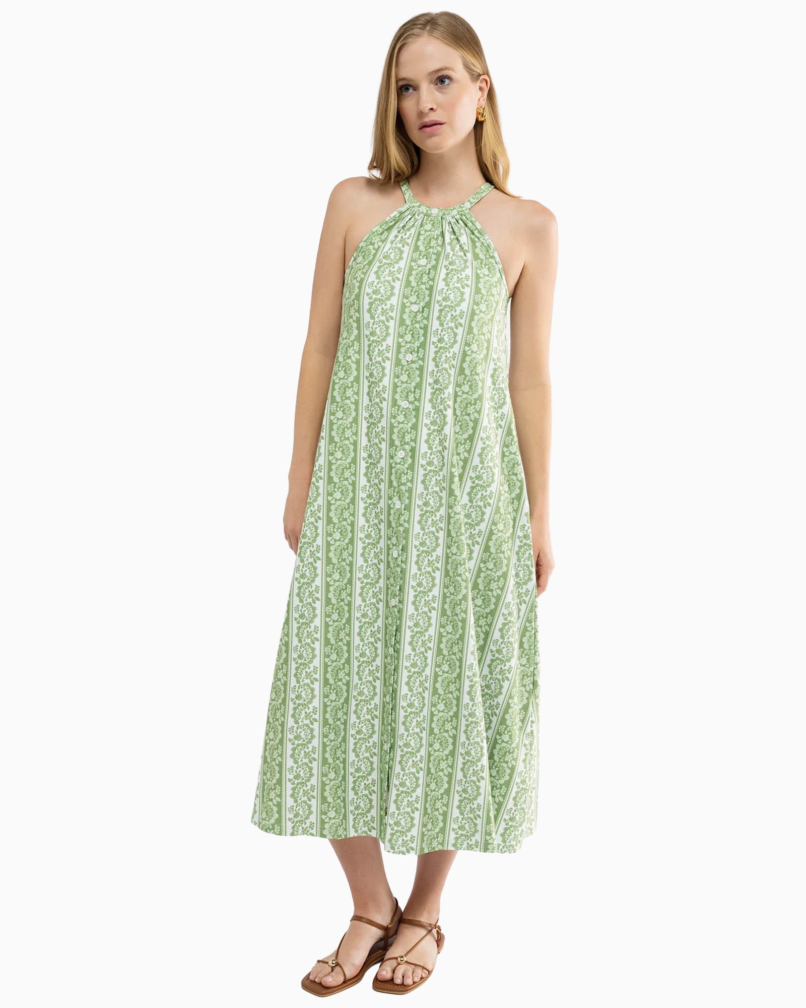 Sunny Dress Tart Stripe