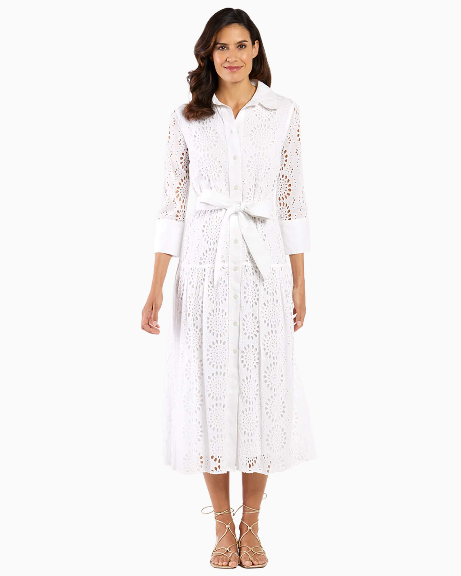 Sutton Dress Cotton Eyelet