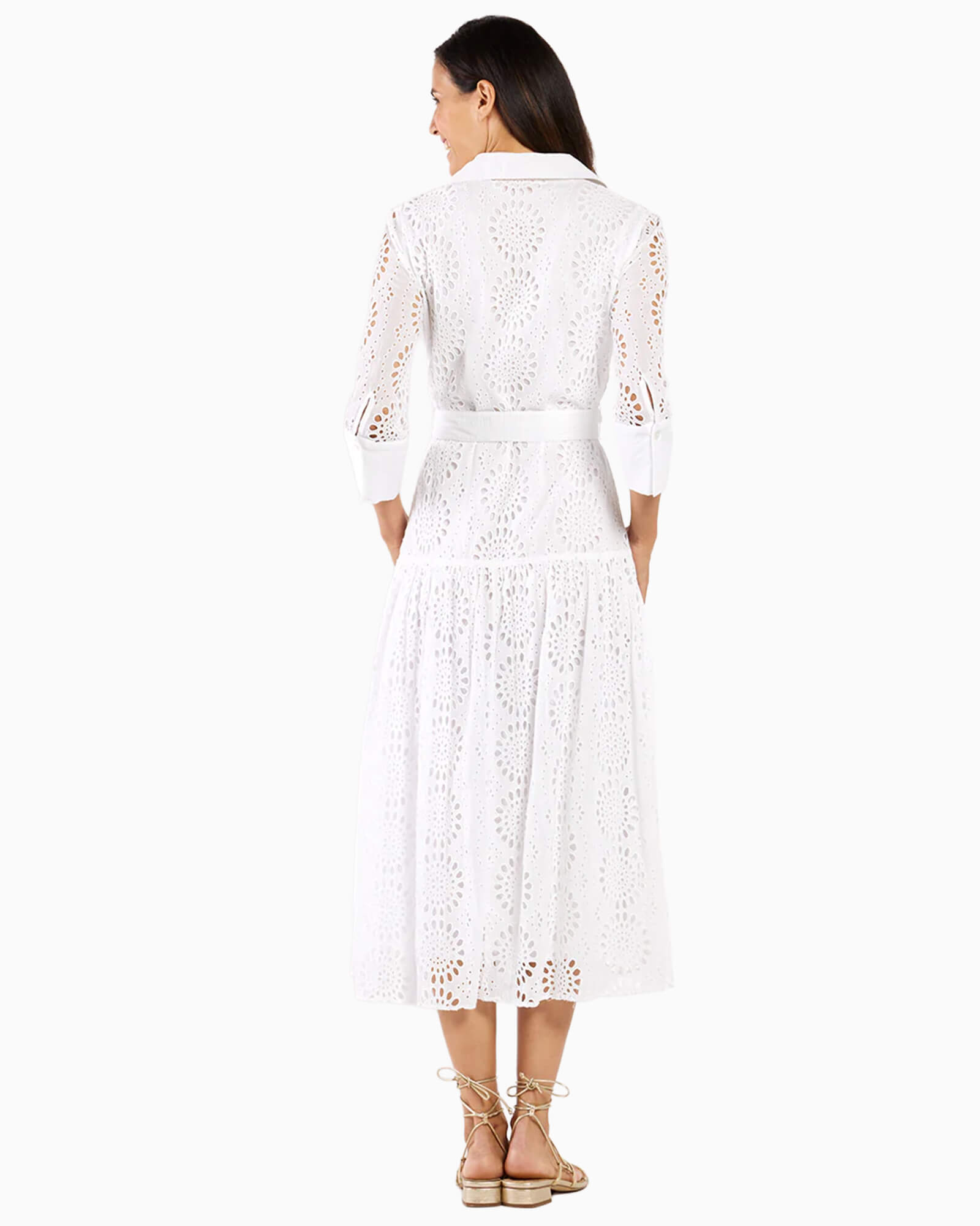 Sutton Dress Cotton Eyelet