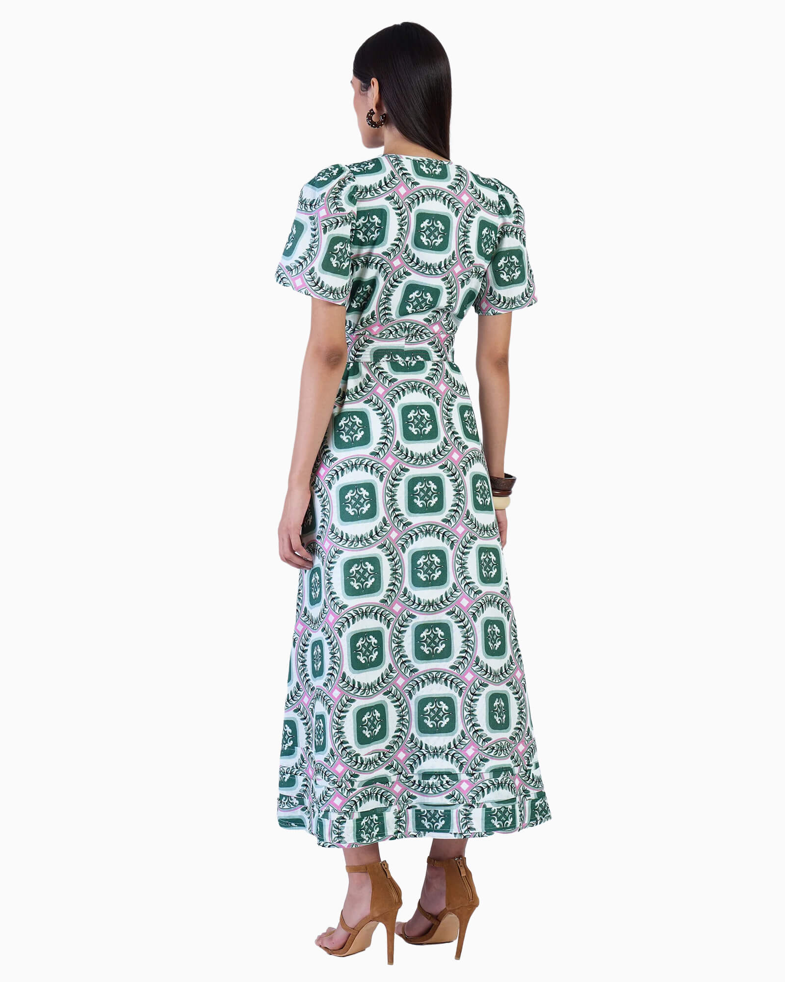 Suzi Dress Palermo Emerald