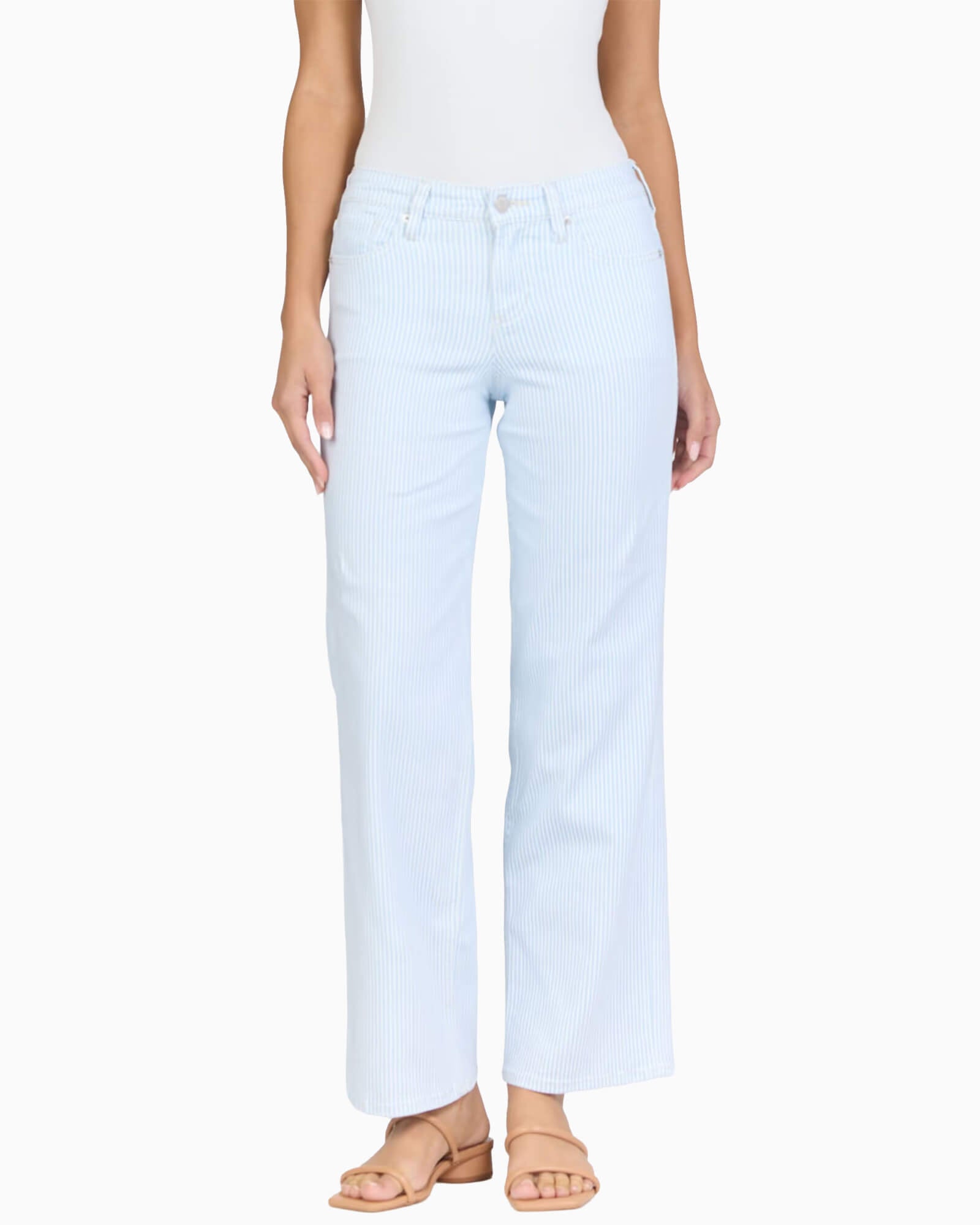 Taylor Jean Skyway Stripe - Purple Poppy
