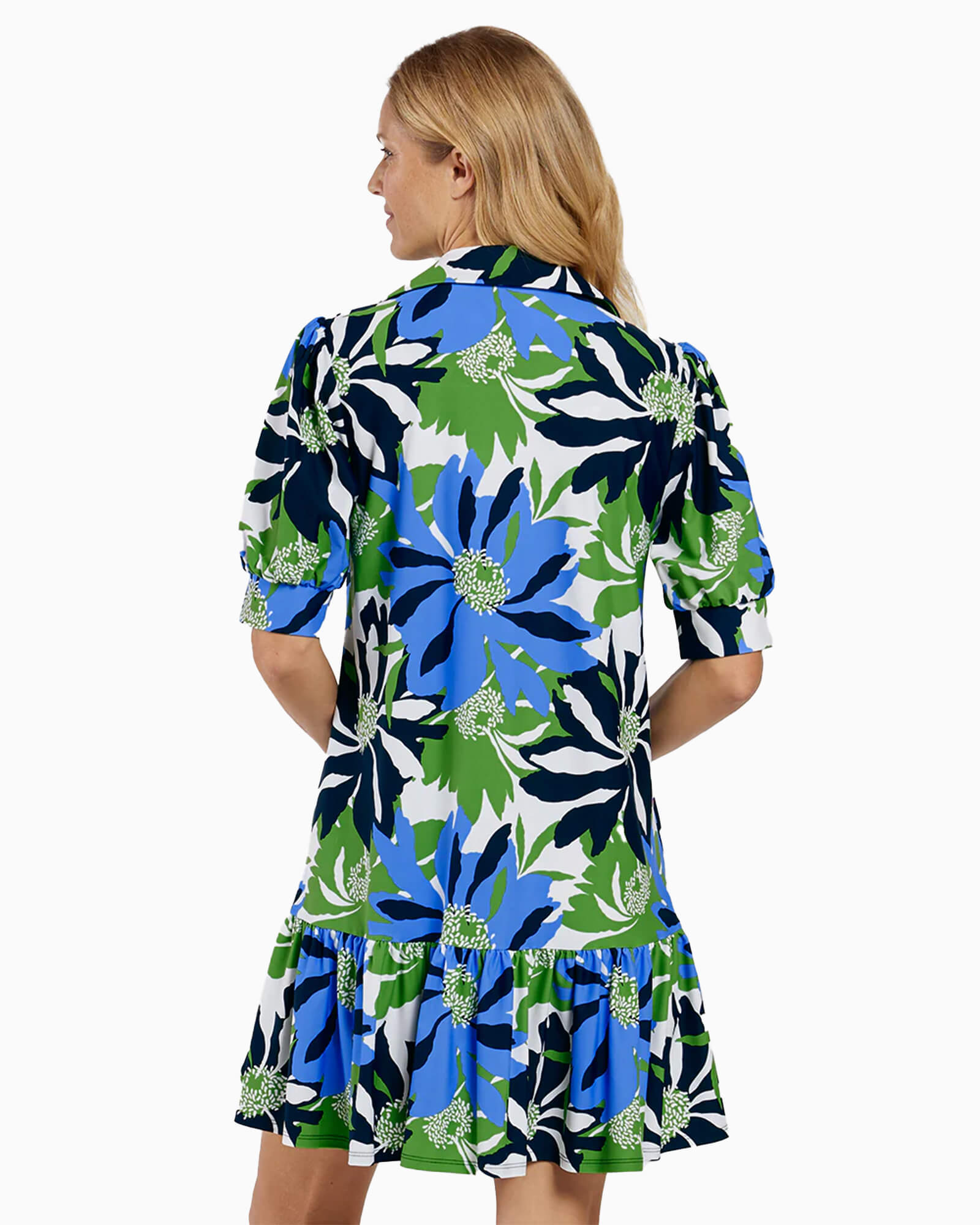 Tierney Dress Wild Blossom Blue