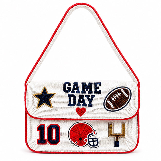 Game Day Beaded Bag