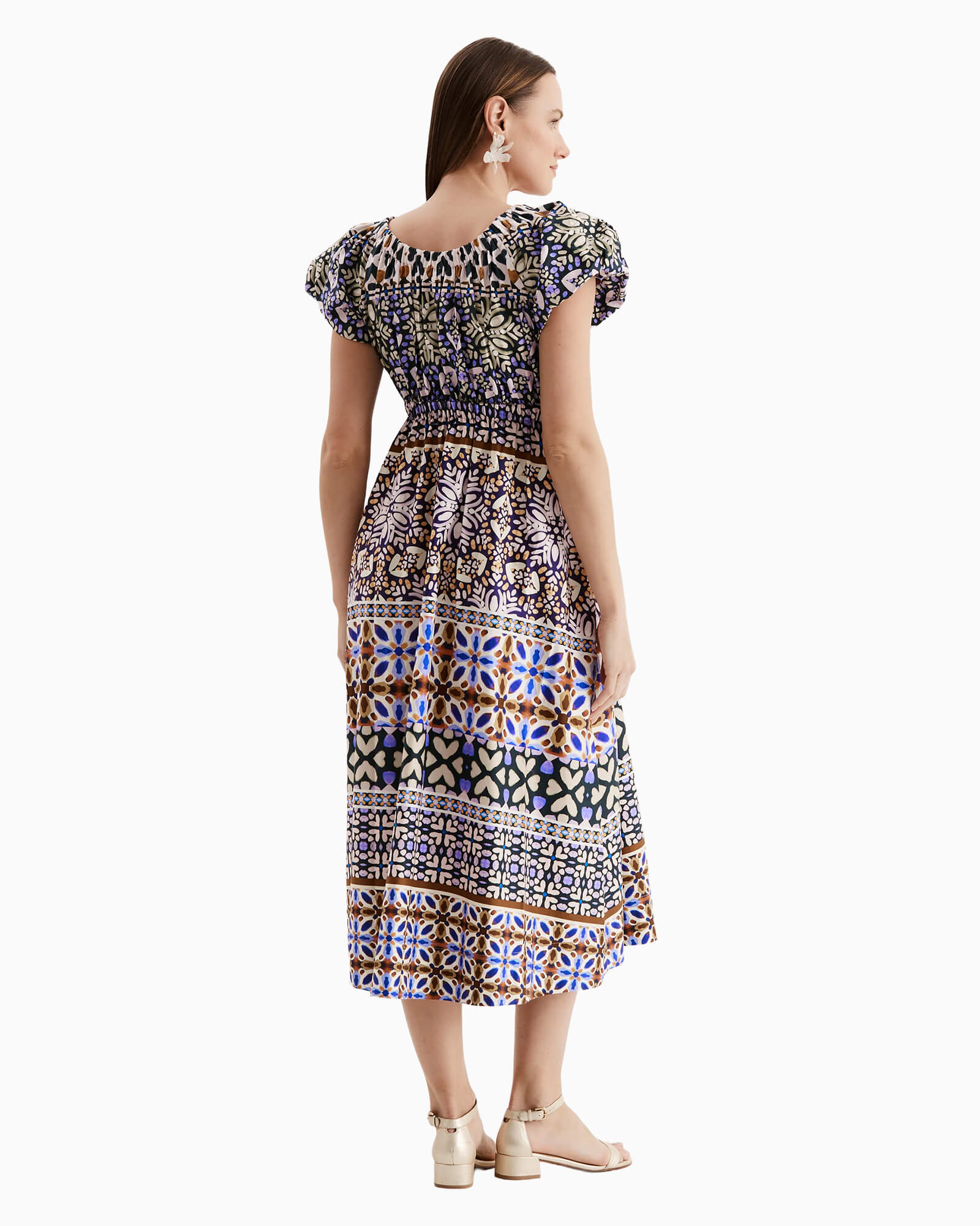 Hailey Blue Mosaic Dress