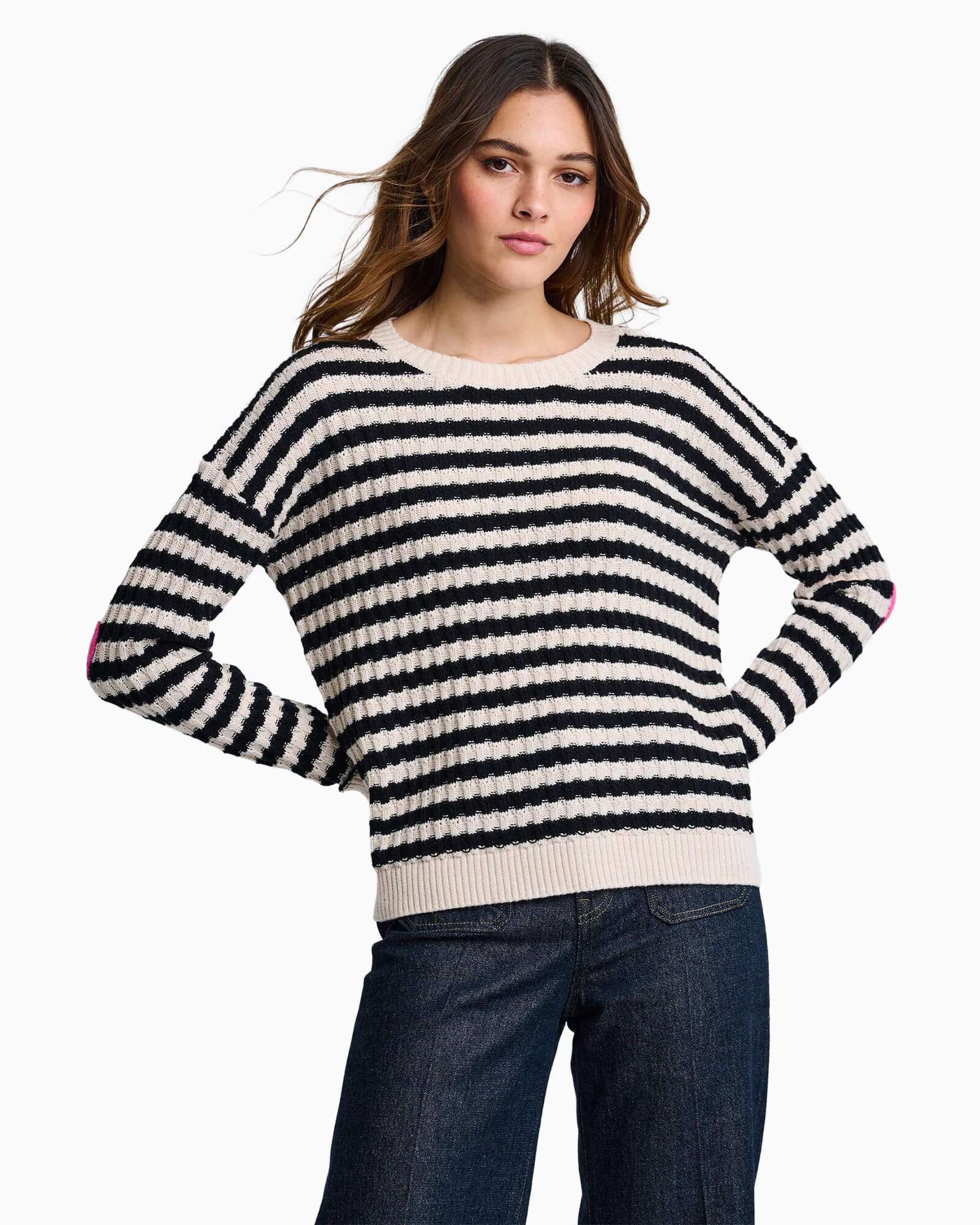 It's Complicated Sweater Sheepskin Black