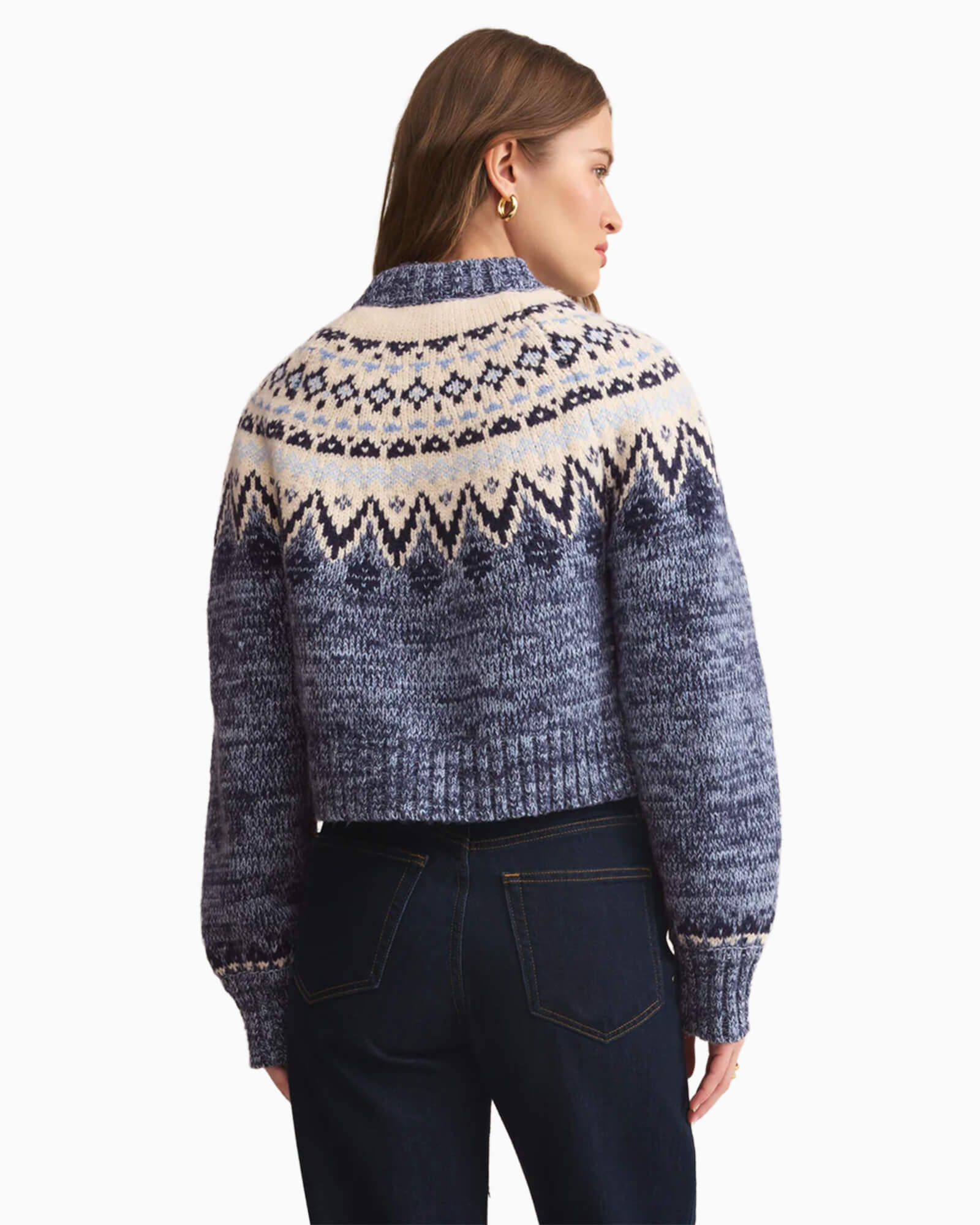 North Sea Fair Isle Cardigan | Women's Clothing