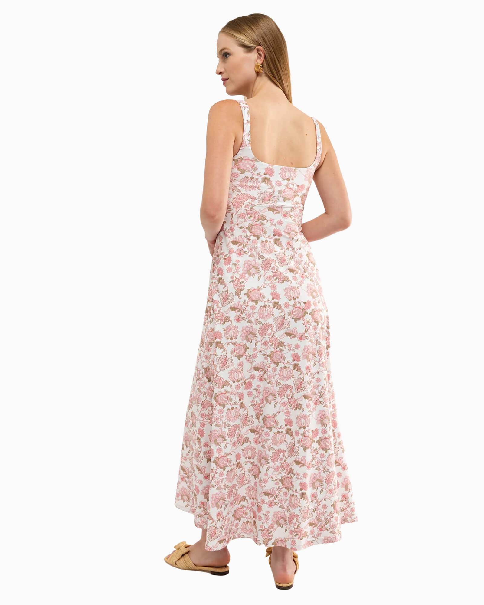 Paloma Dress Tulip Paisley - Purple Poppy