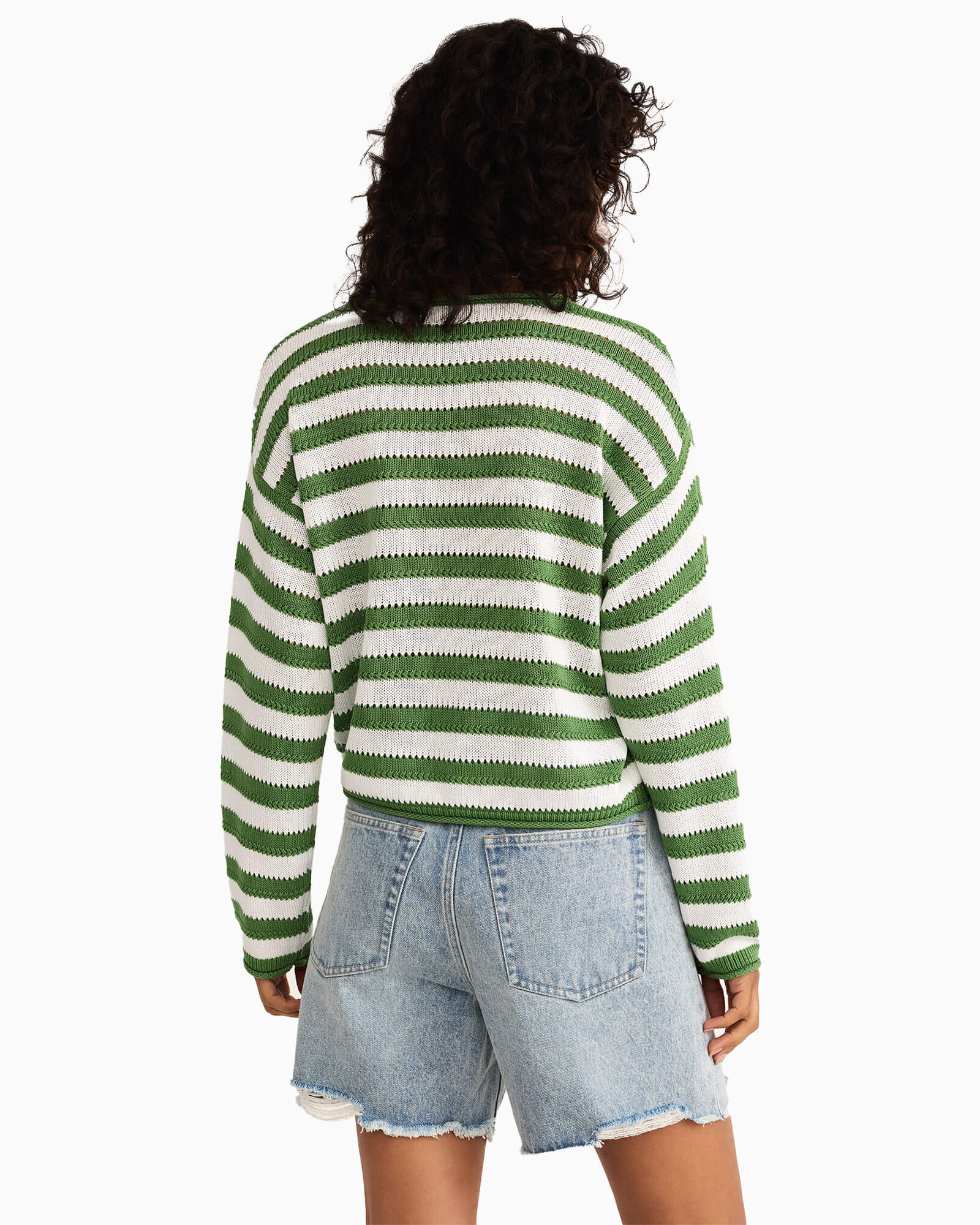 Prado Stripe Sweater Lawn