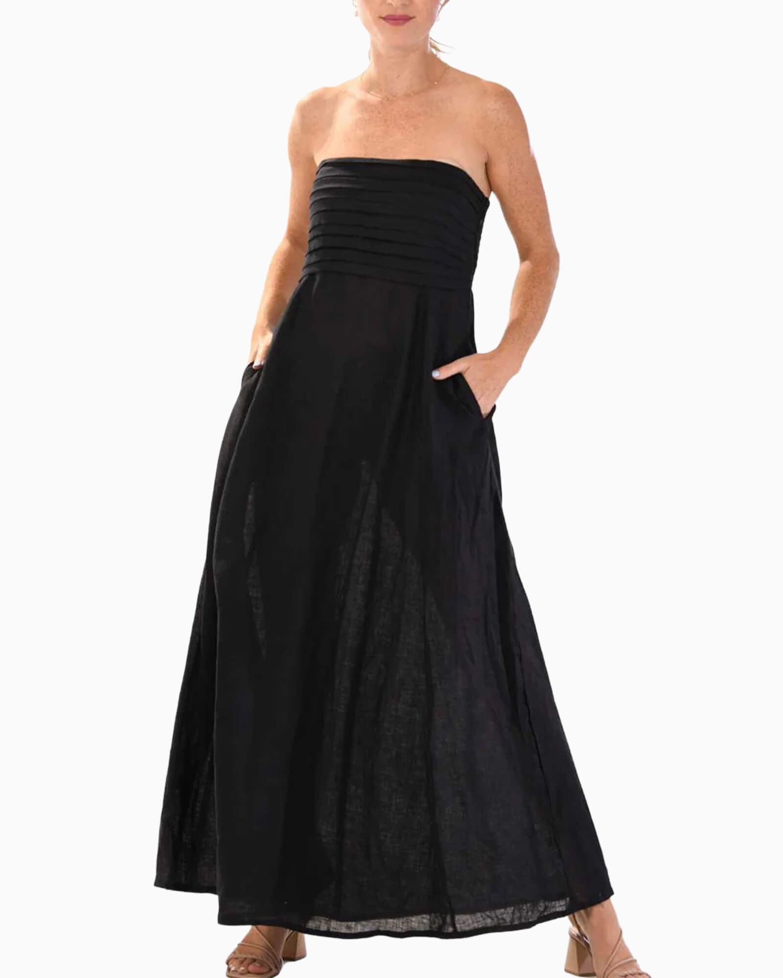Santa Barbara Dress Black