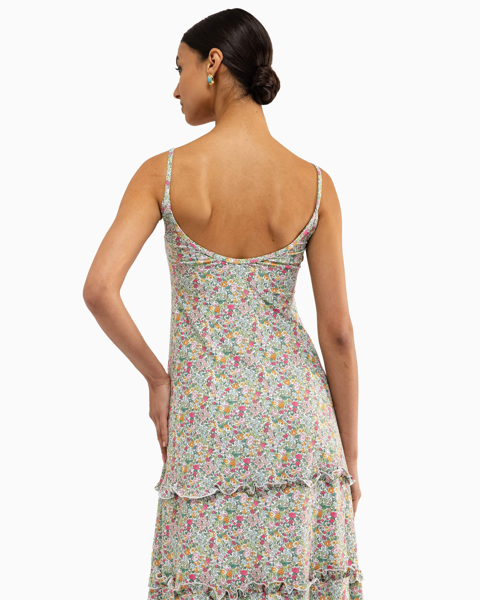 Abigail Dress Sorbet Bouquet - Purple Poppy
