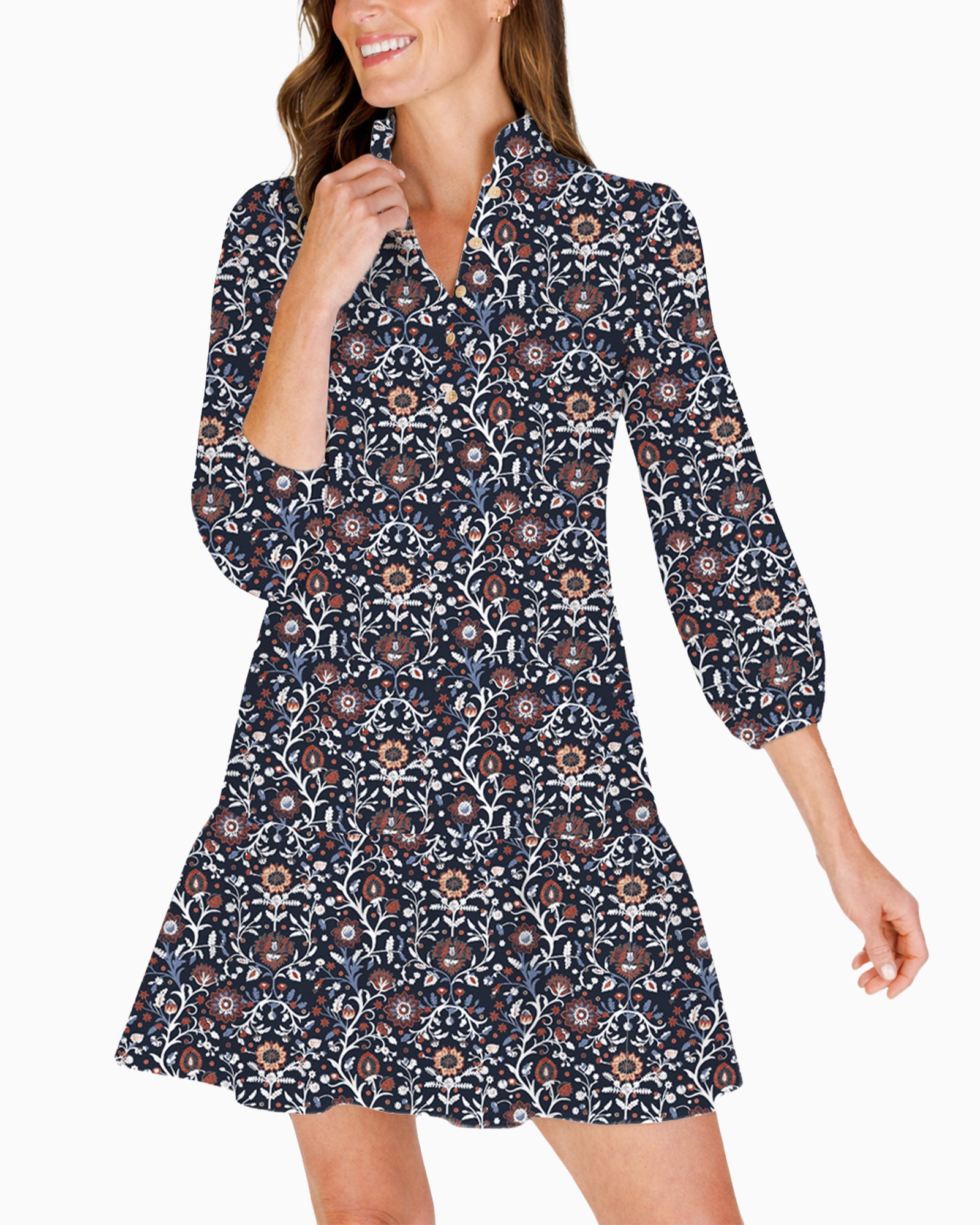 Adara Dress Navy