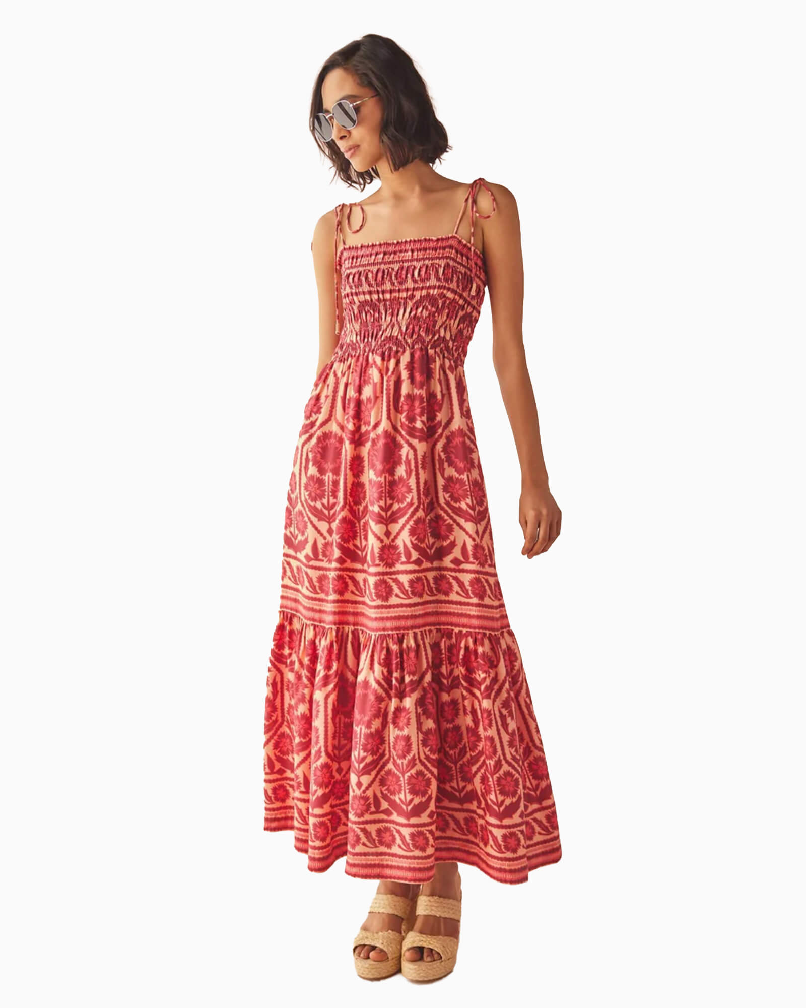 Adley Maxi Dress Tessa Goji - Purple Poppy