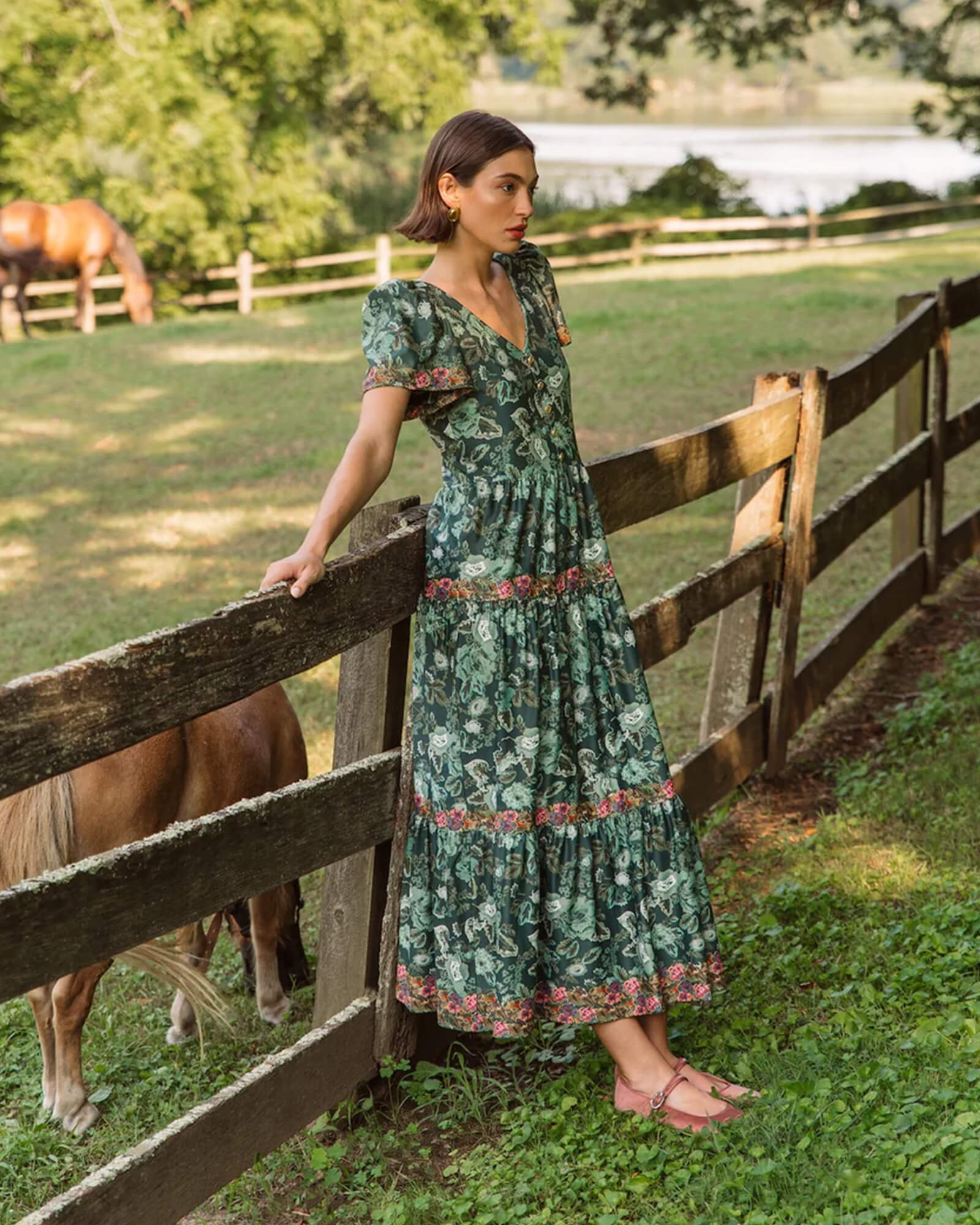 The Agatha Dress Rosemary Meadow
