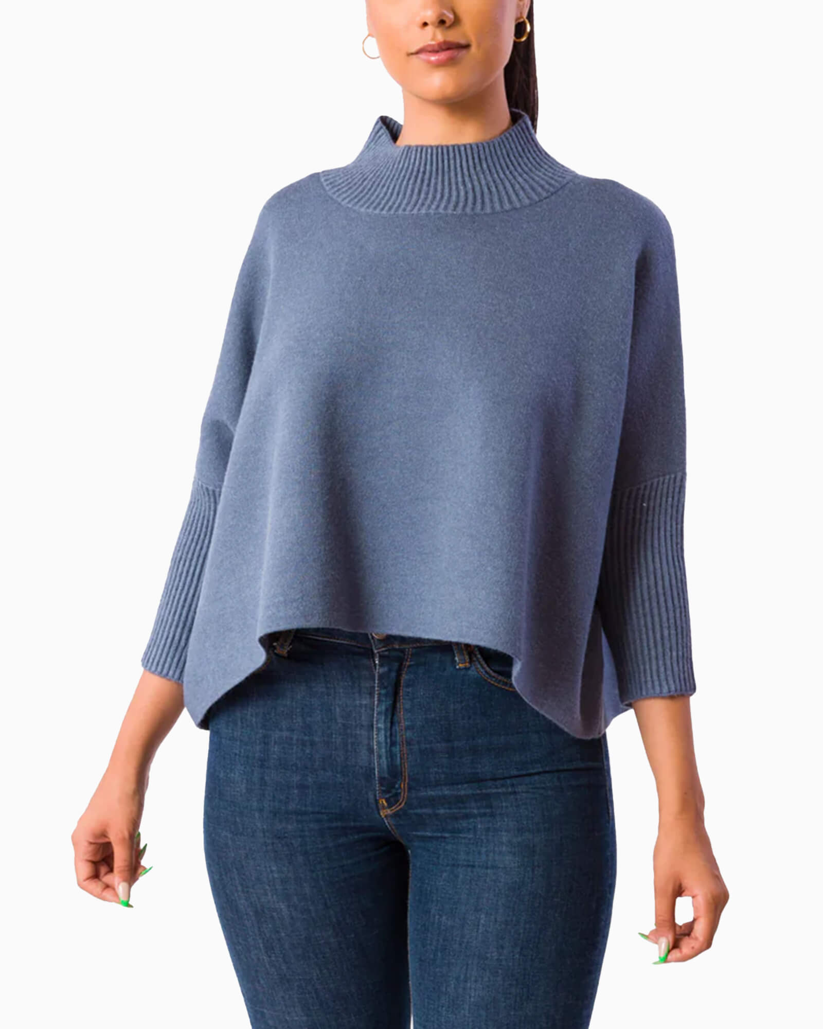 Aja Sweater Stormy Blue