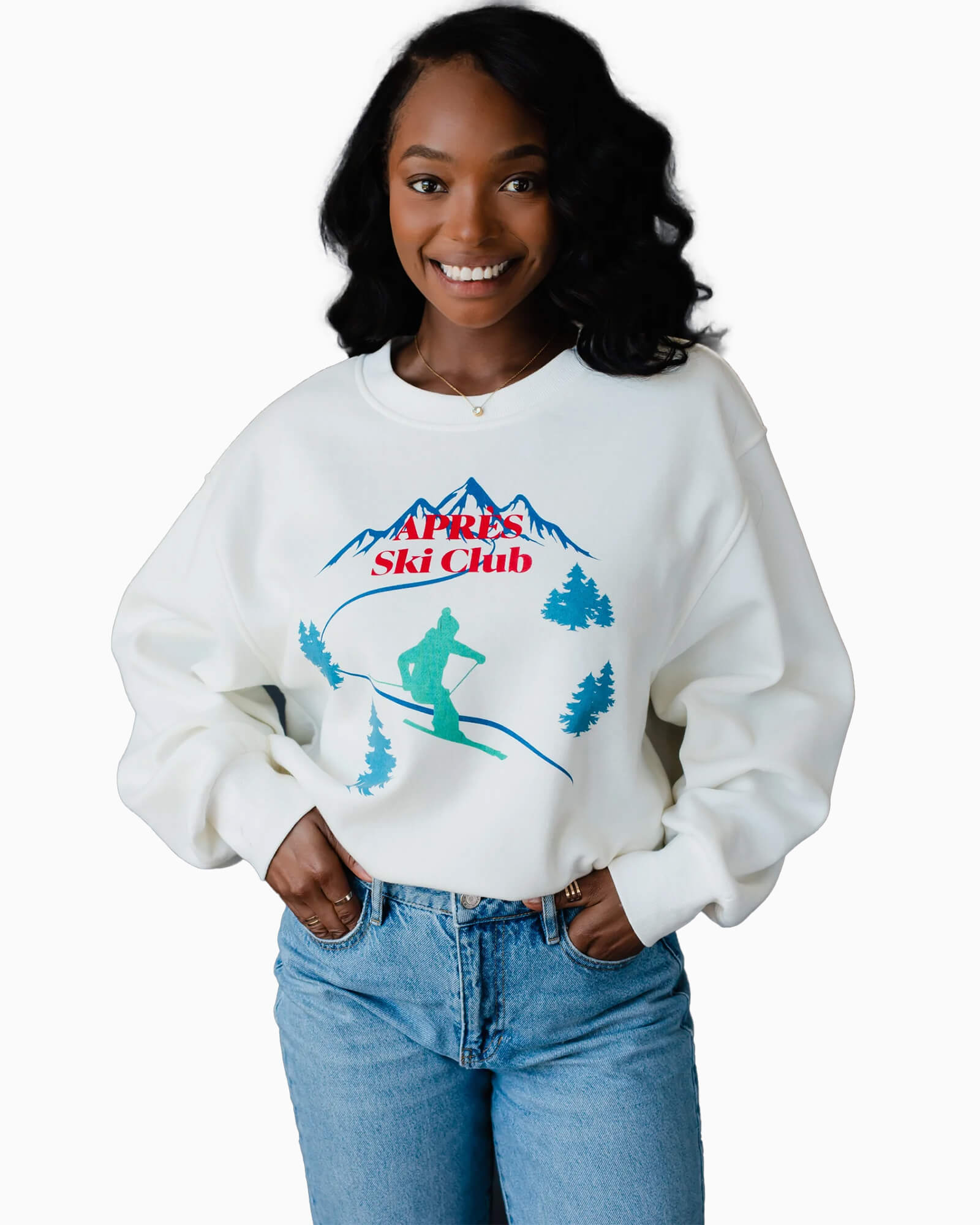 Retro Apres Ski Club Sweatshirt