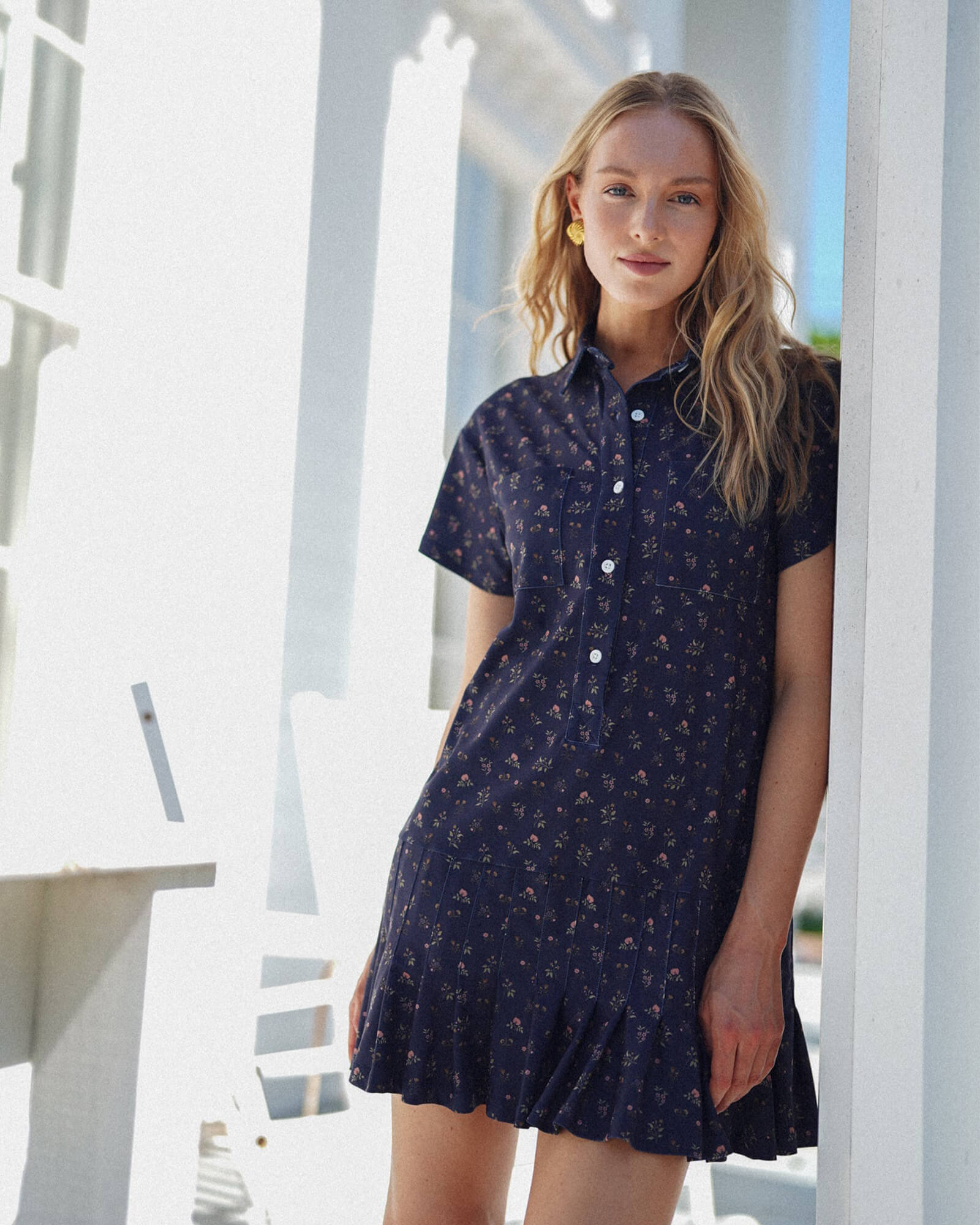 Aspen Dress Midnight Plains