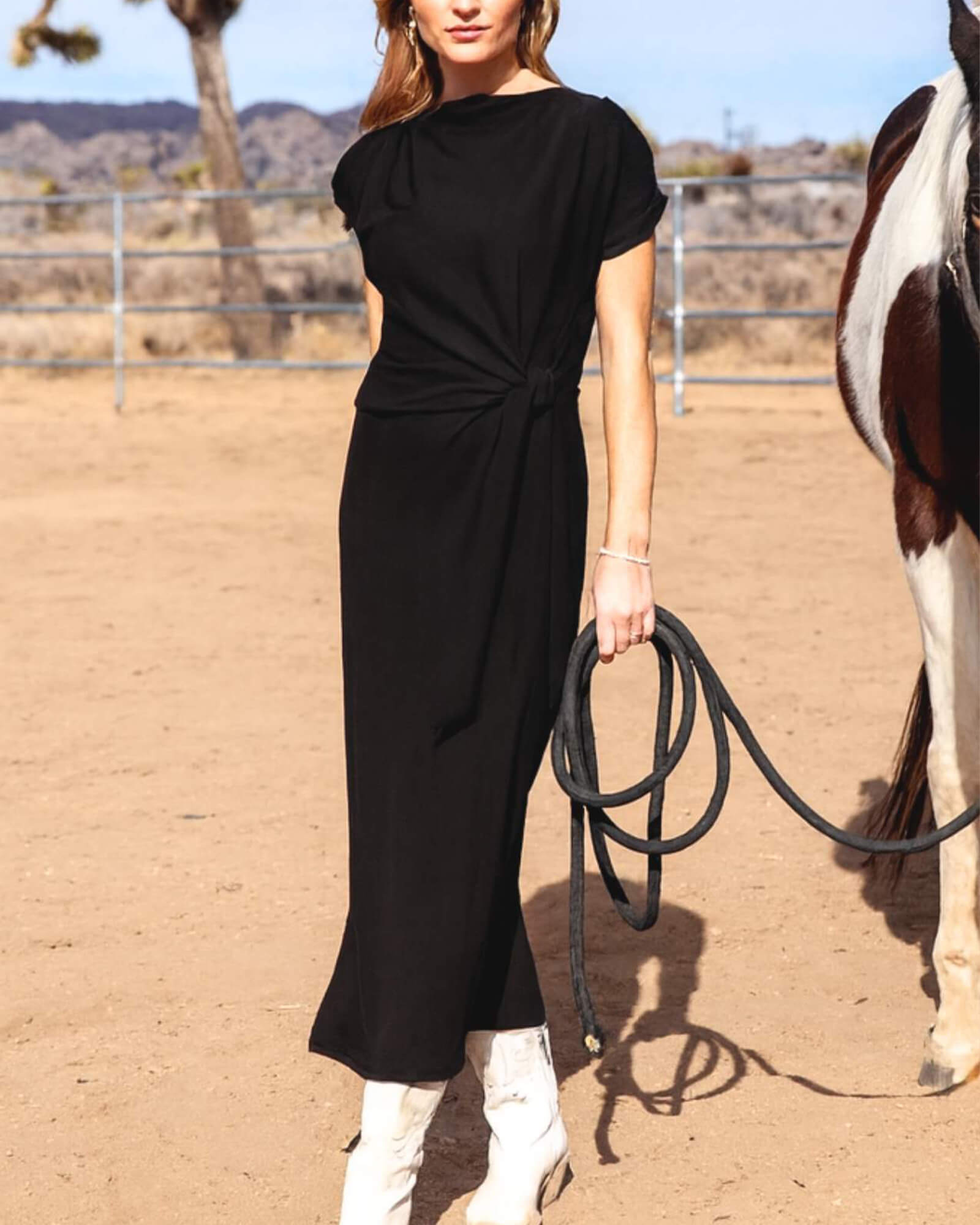 Astrid Dress Black