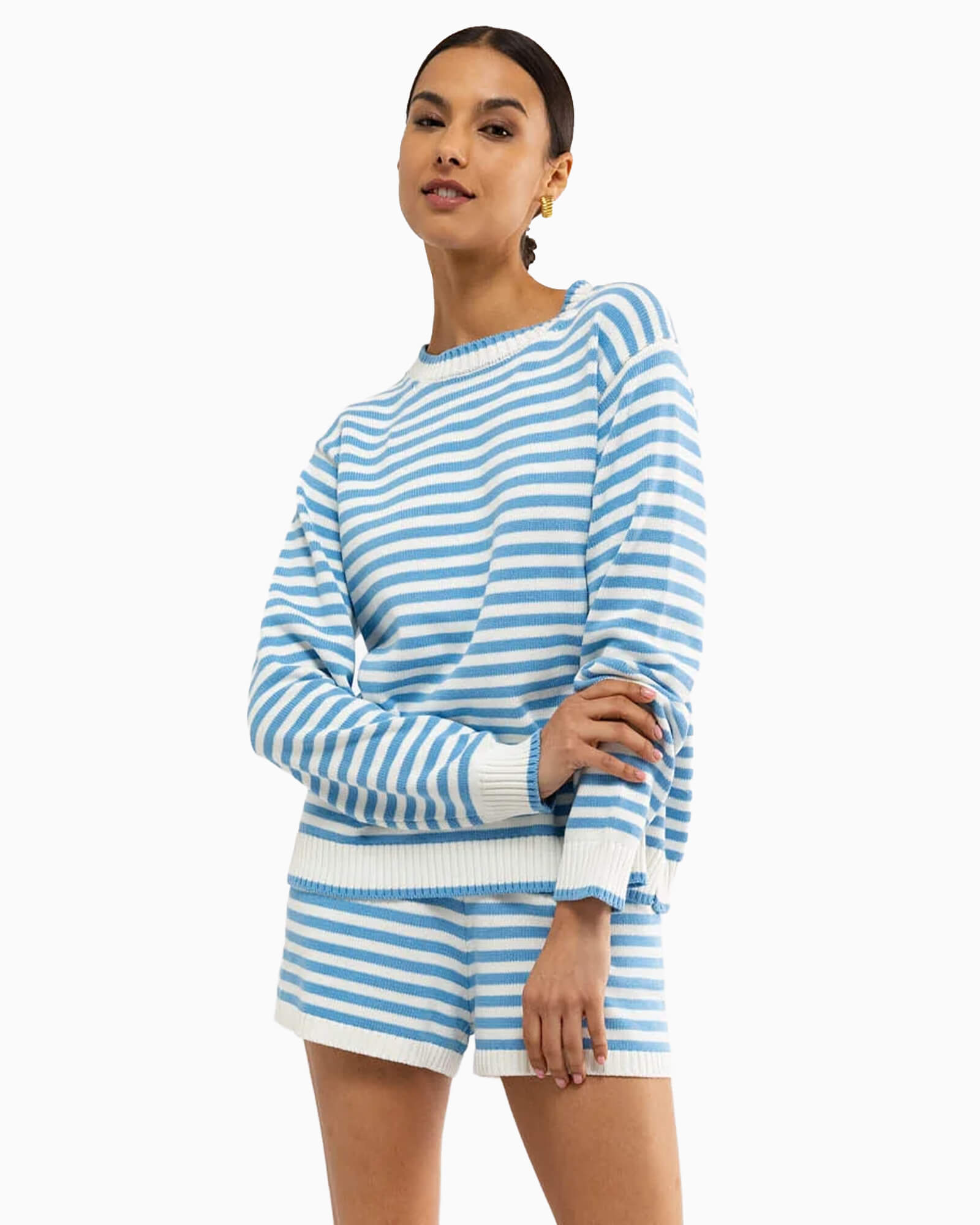 Autumn Sweater Cream/Regatta