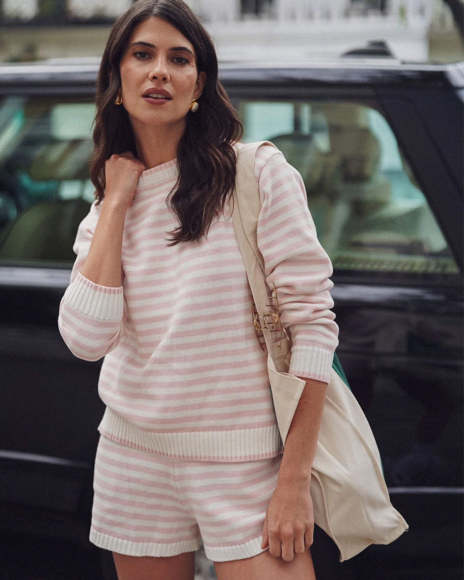 Autumn Sweater Cream/Ballerina