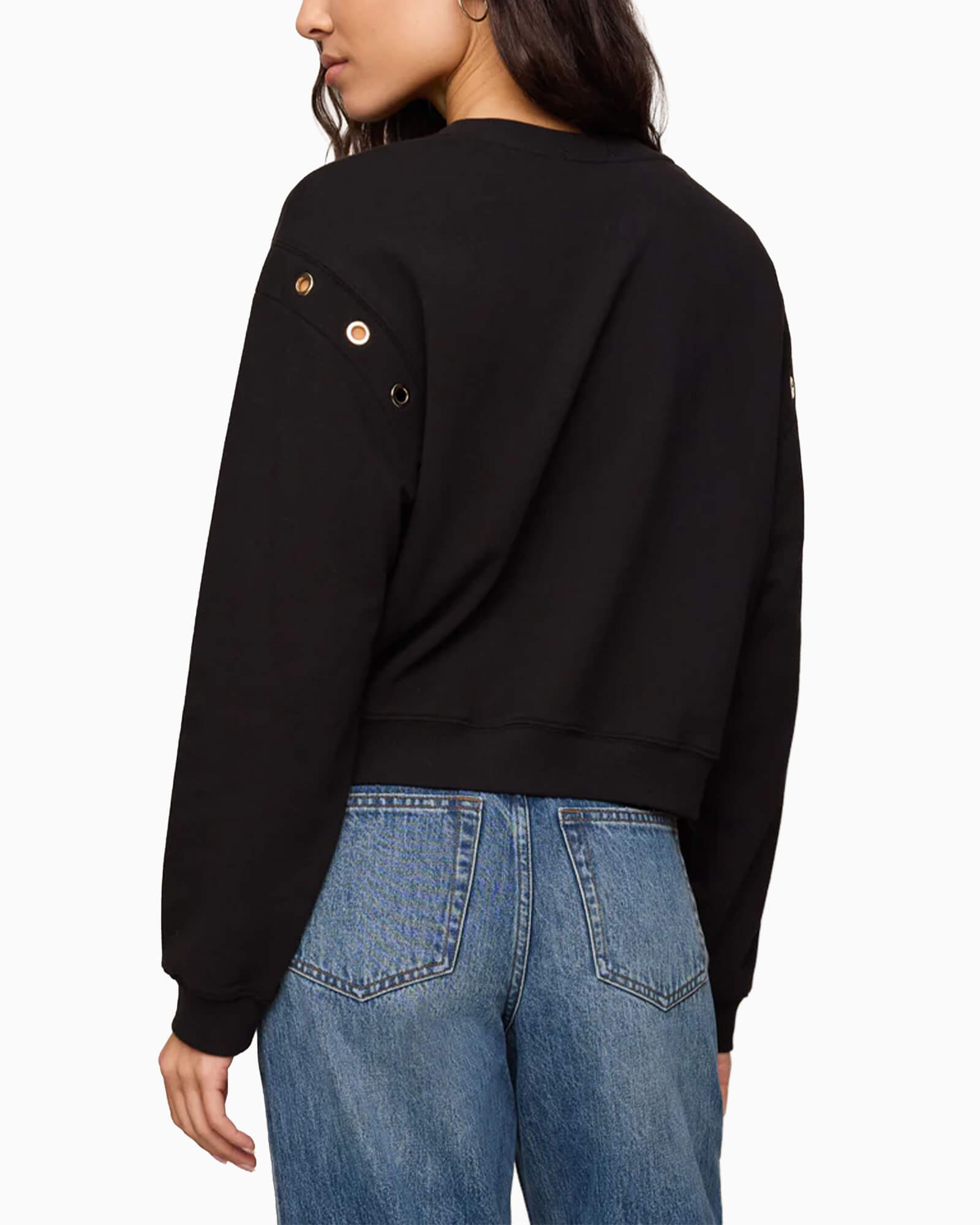 Axel Grommet Sweatshirt Black