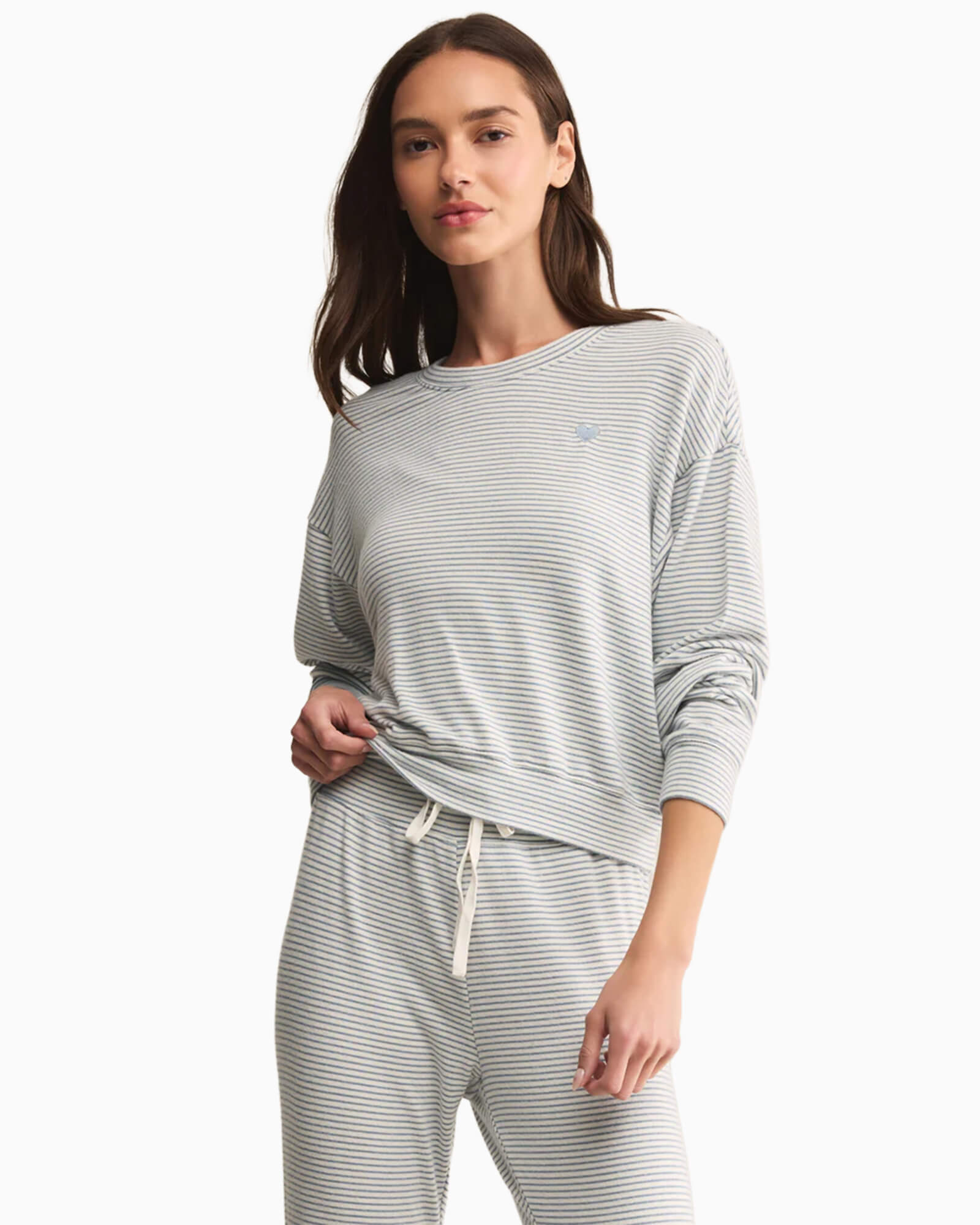 Bisou Stripe Long Sleeve