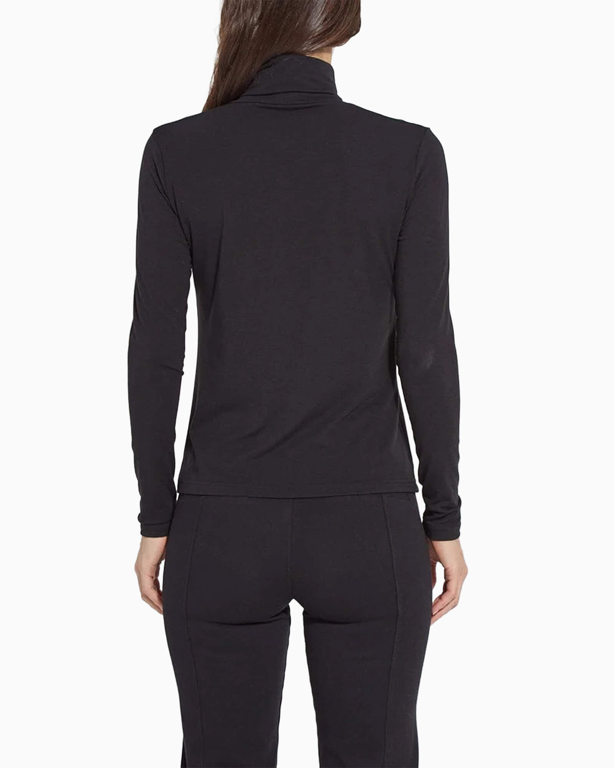 Essential Long Sleeve Turtleneck Black
