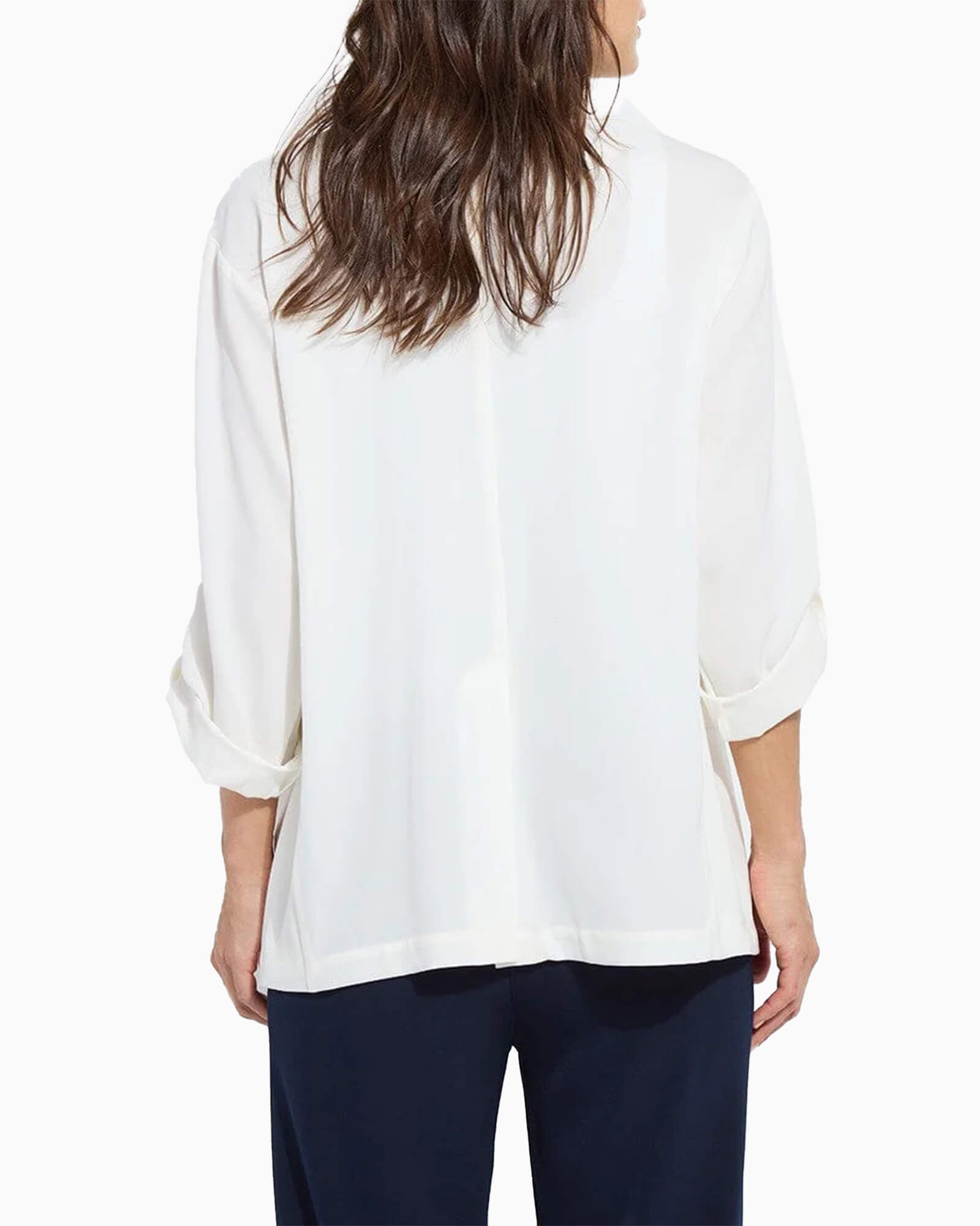 Genevieve Relaxed Blazer White