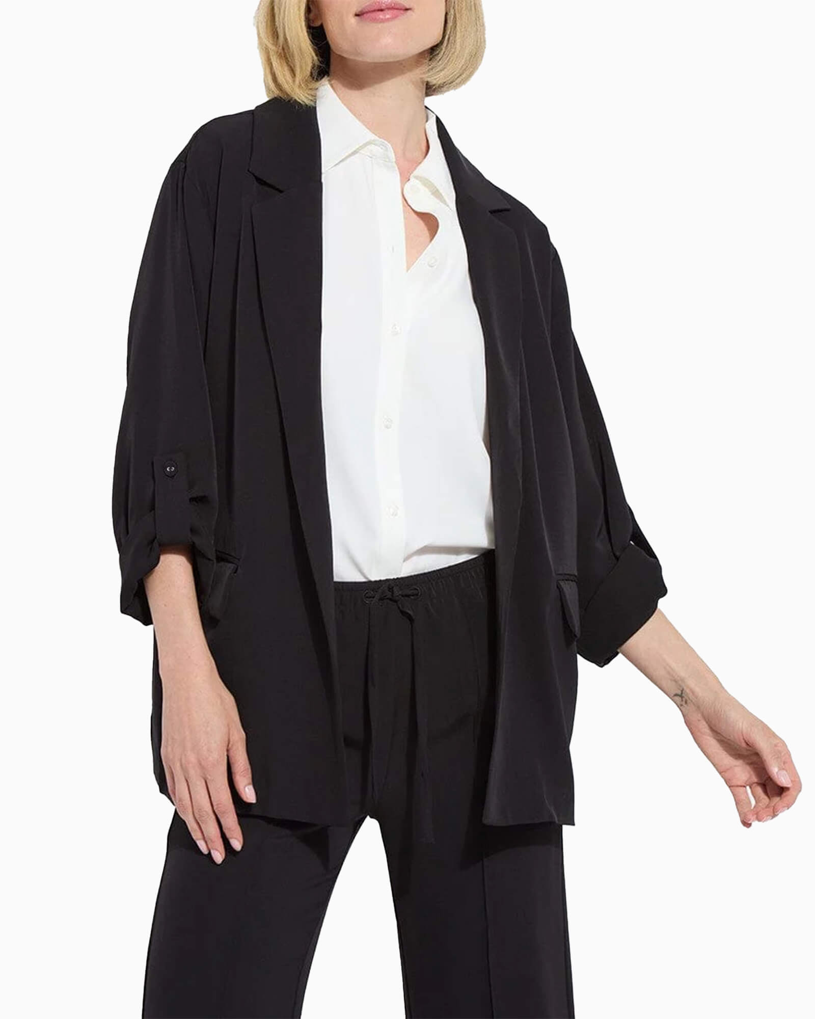 Genevieve Relaxed Blazer Black