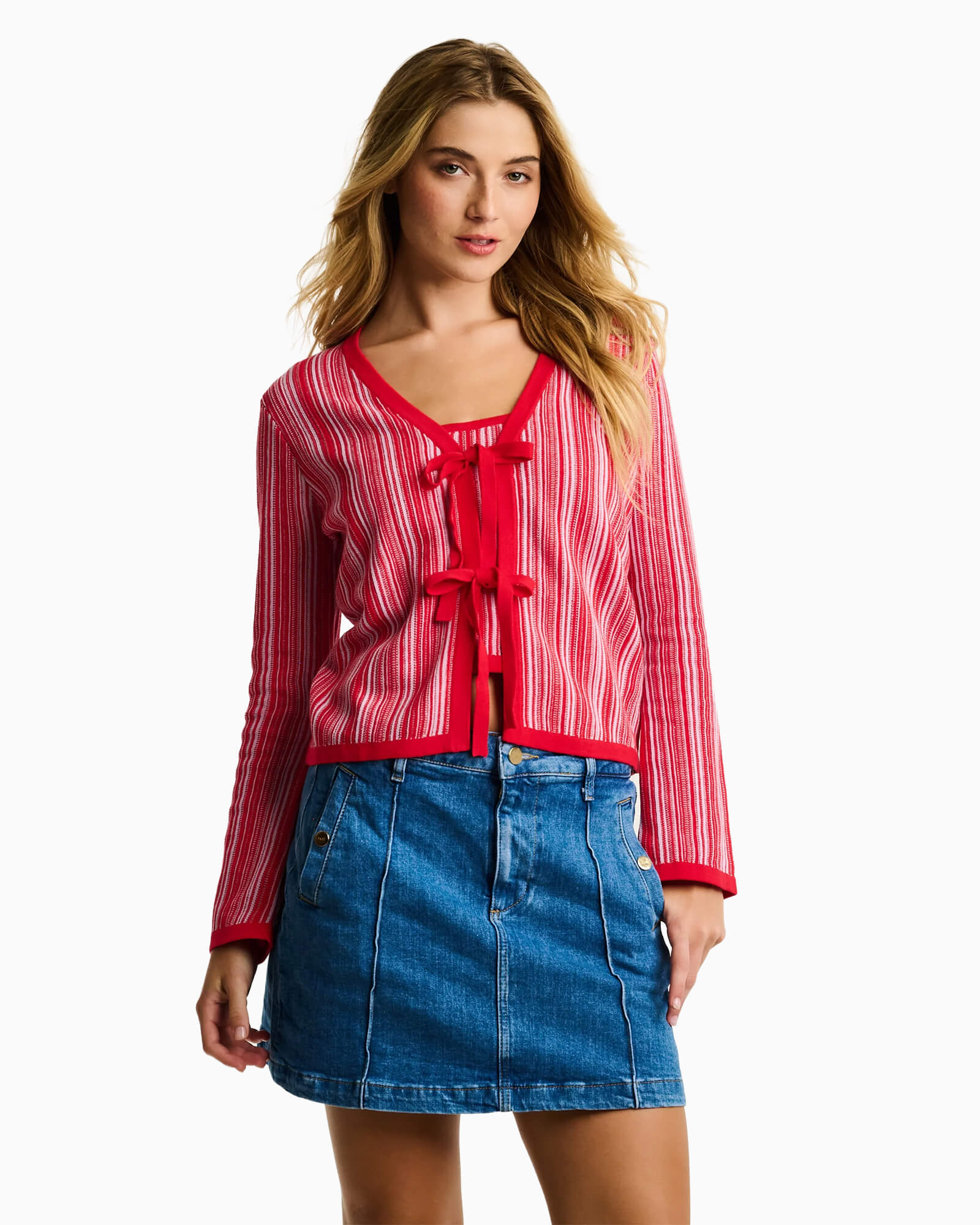 Sun-Kissed Cardi - Purple Poppy